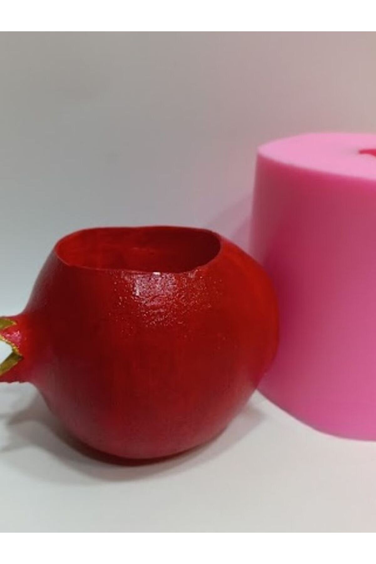 Kalıpcınızburada Nar Saksı Si̇li̇kon Kalıp