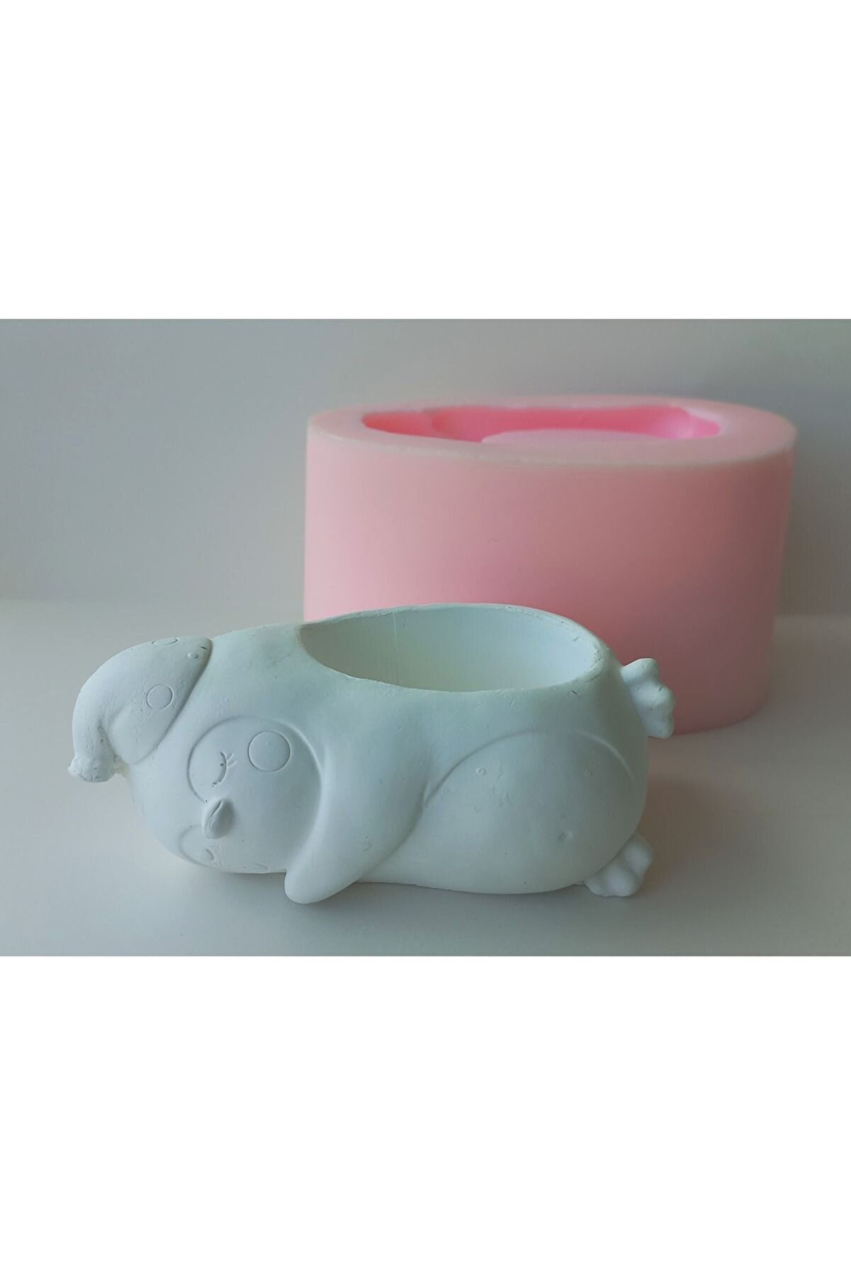 Kalıpcınızburada Penguen Saksı Si̇li̇kon Kalıp