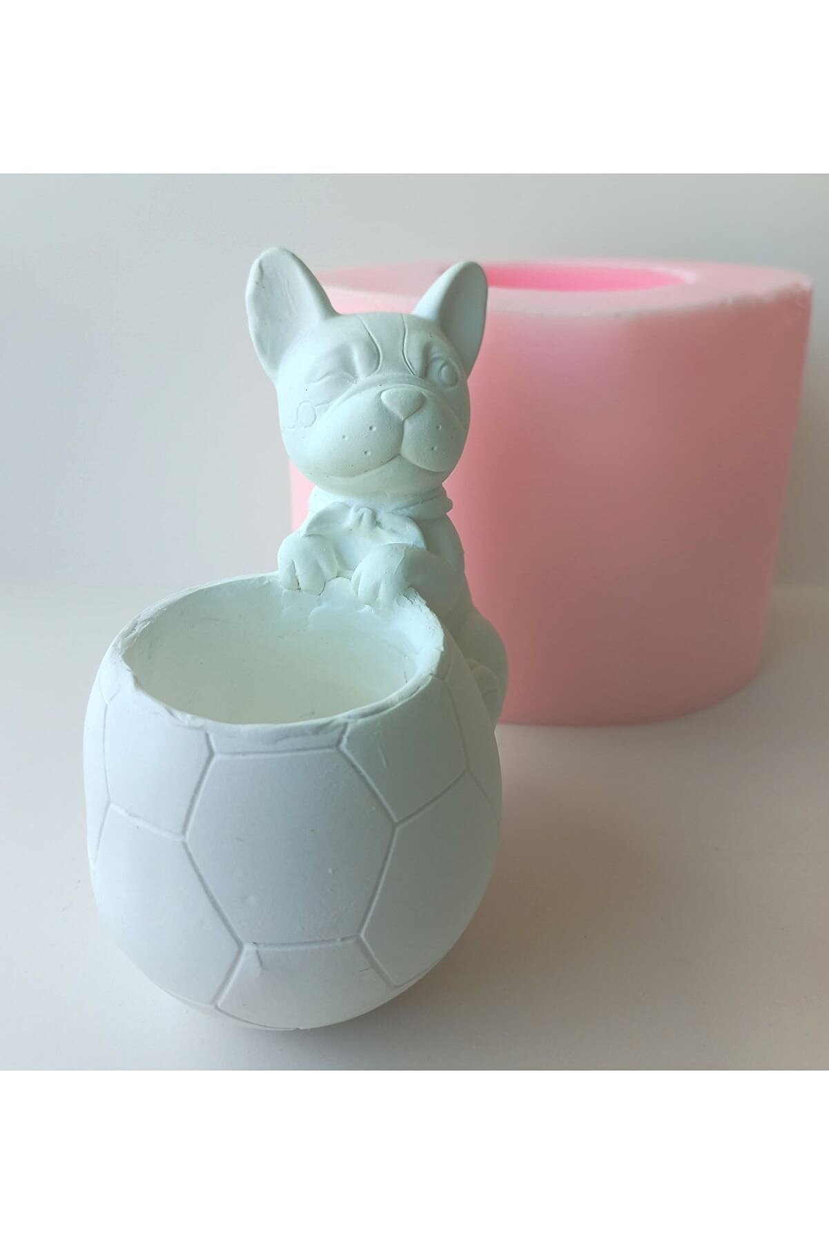 Kalıpcınızburada Köpek Saksı Si̇li̇kon Kalıp