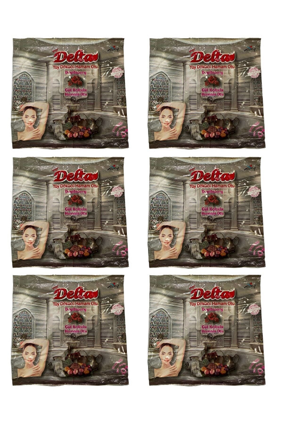 DELTAA Delta Hamam Otu Tozu 150 G 6 Adet
