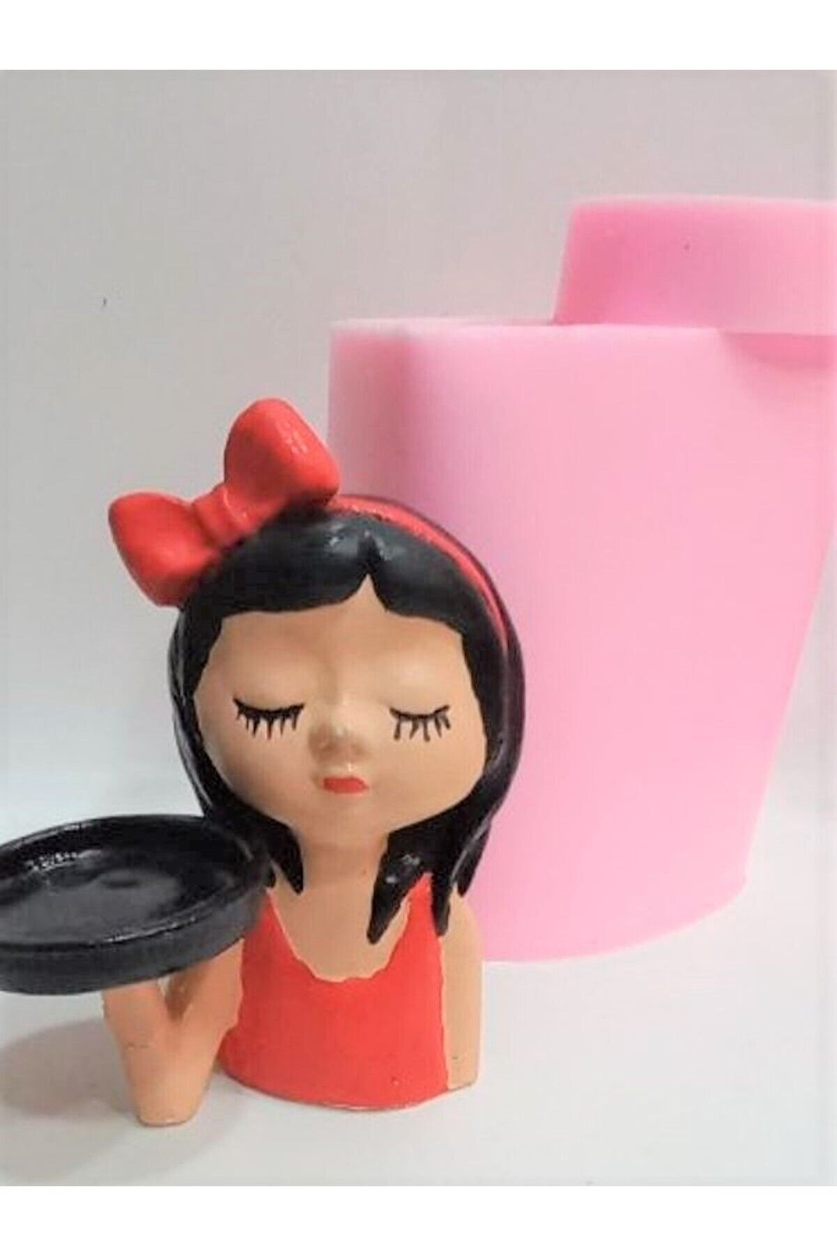 Kalıpcınızburada Kız Sunumluk Si̇li̇kon Kalıp - K5564