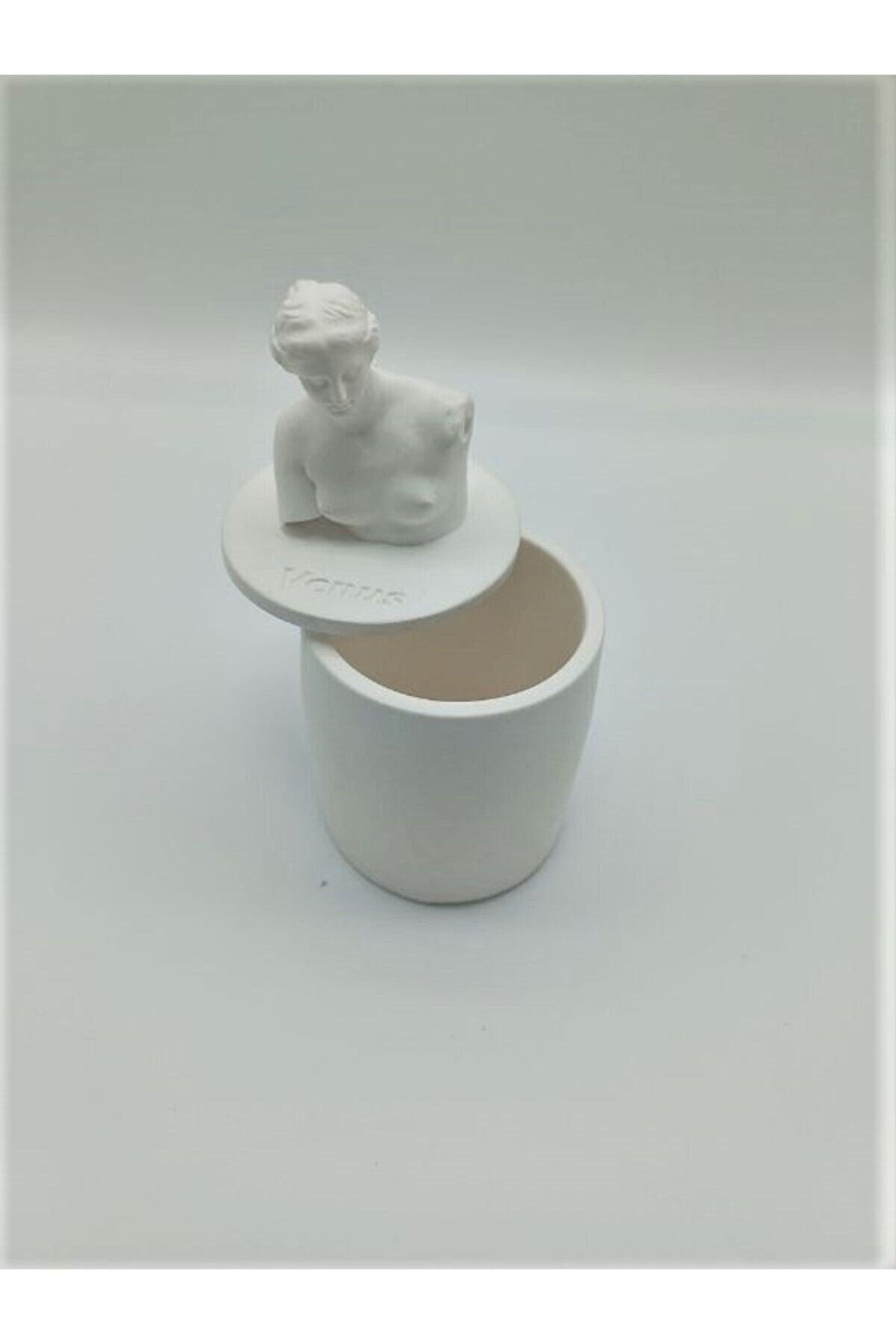 Kalıpcınızburada Venüs Mum  Kutusu Si̇li̇kon Kalıp - K6306