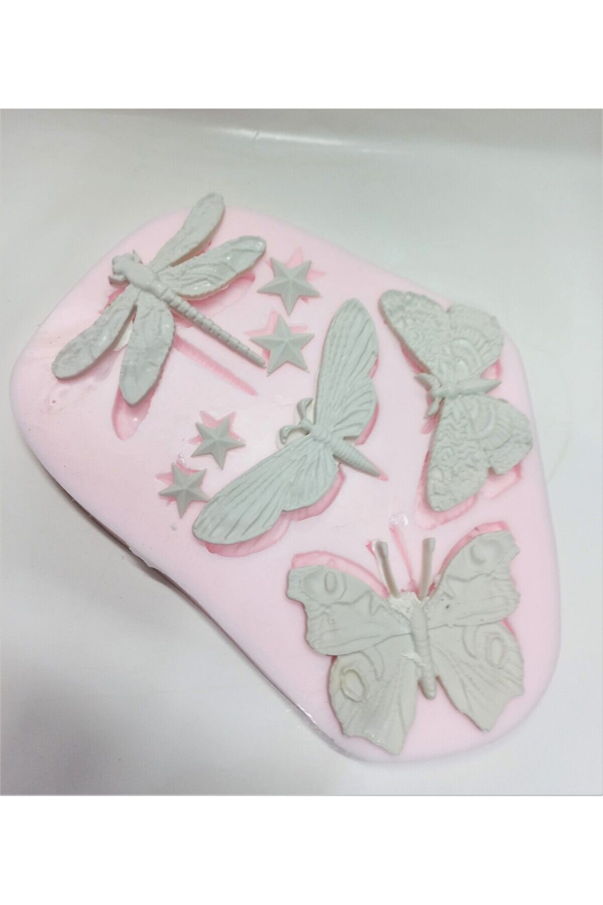 Kalıpcınızburada Kelebekler Si̇li̇kon Kalıp K6131