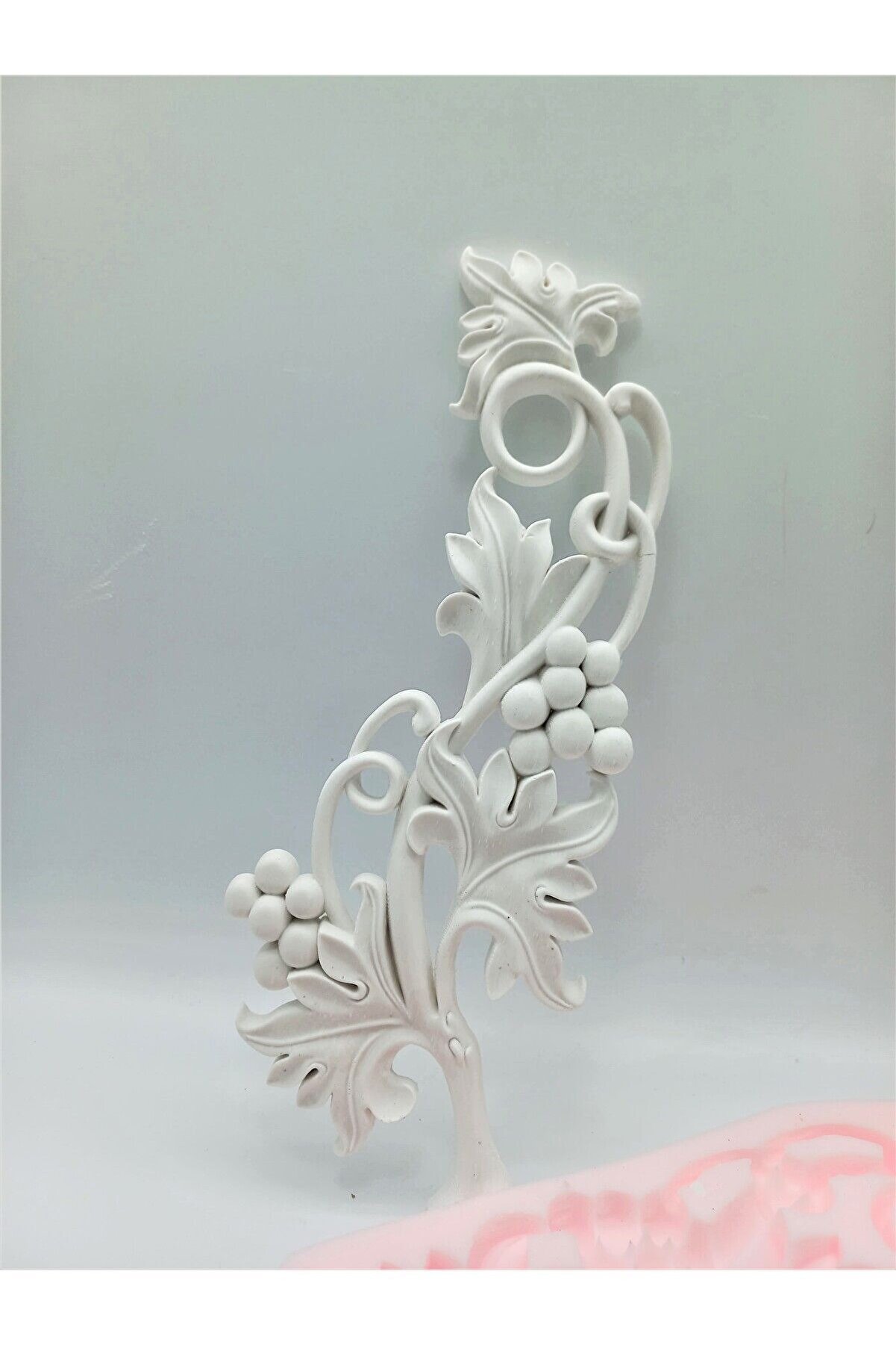 Kalıpcınızburada Üzüm Dalı Si̇li̇kon Kalıp K6386 Dekorati̇f Süsleme