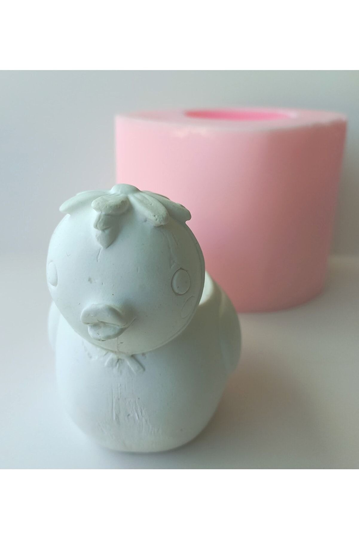 Kalıpcınızburada Ördek Saksı Si̇li̇kon Kalıp