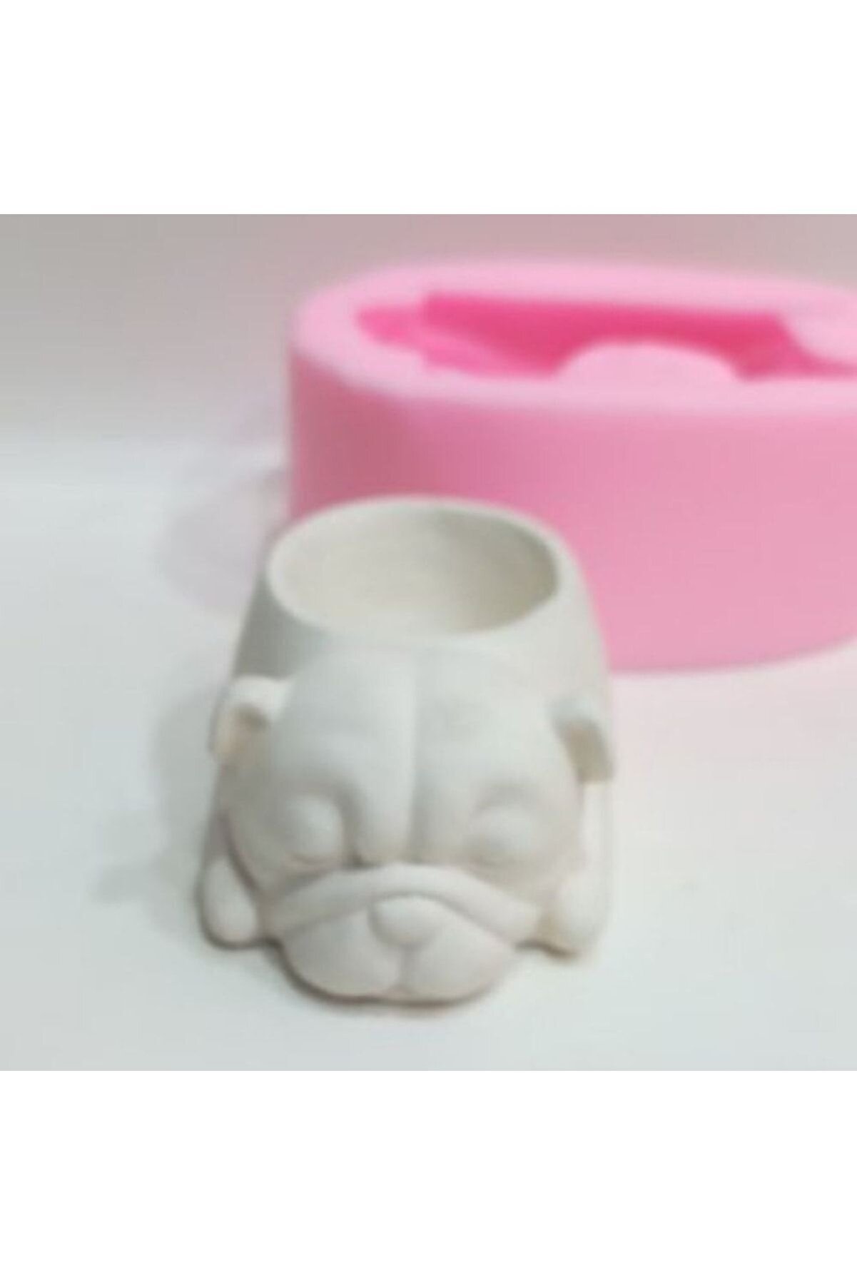 Kalıpcınızburada Köpek Saksı Si̇li̇kon Kalıp