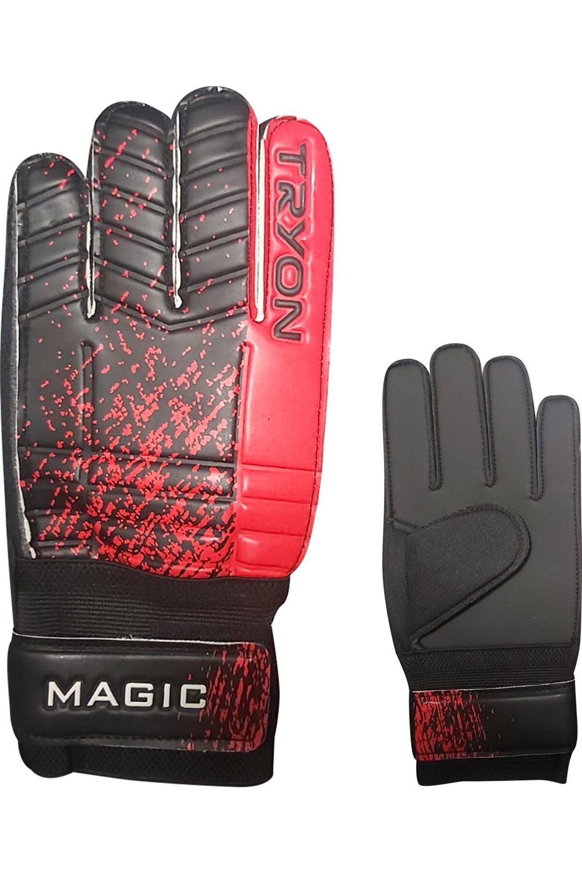 Tryon Magıc Kaleci̇ Eldi̇veni̇ Kırmızı-Si̇yah Kaleci̇ Eldi̇veni̇ Magıc-Kırmızı