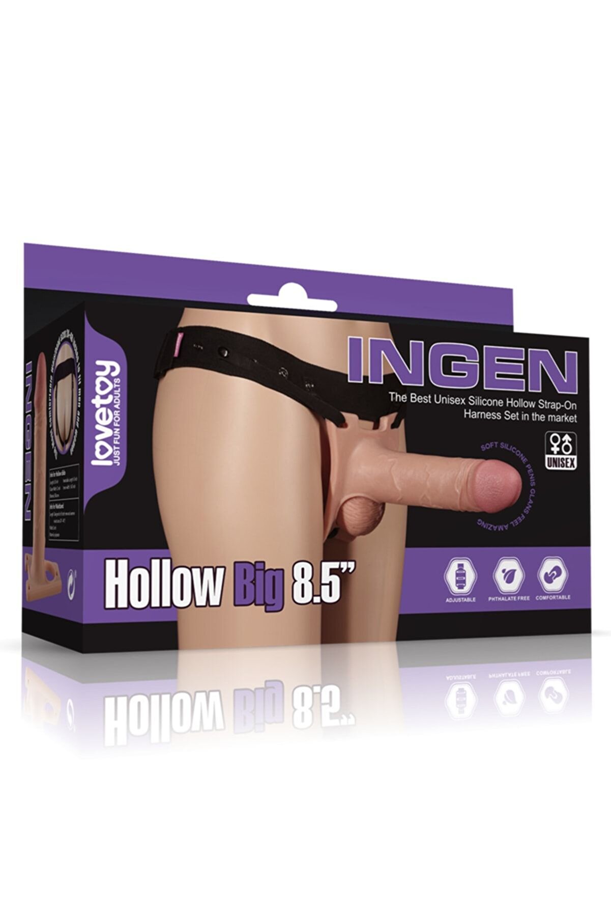 Meyrabest Rodeo 22 Cm Ger&ccedil;ek&ccedil;i̇ Ten Dokusunda Yumuşak İ&ccedil;i̇ Boş Kemerli̇ Peni̇s