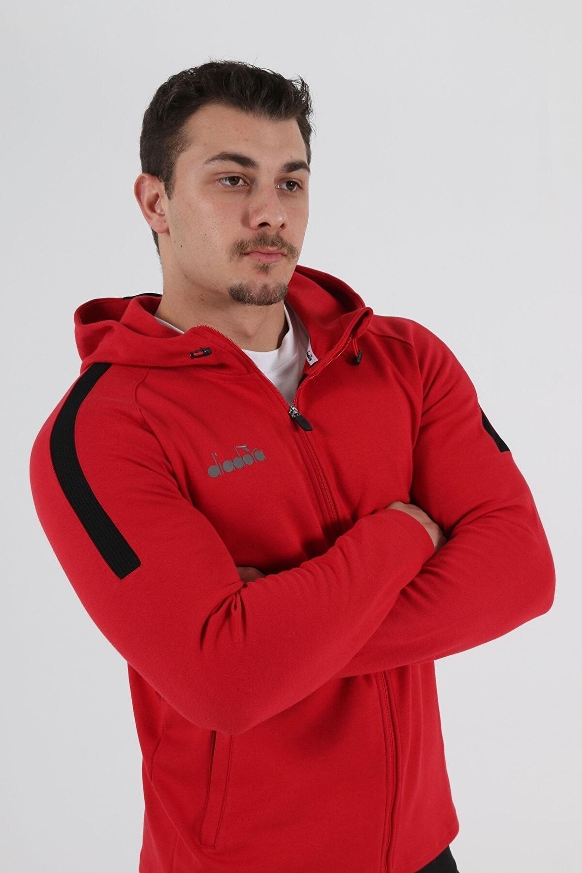 Di̇adora Venüs Kapşonlu Sweat Kırmızı