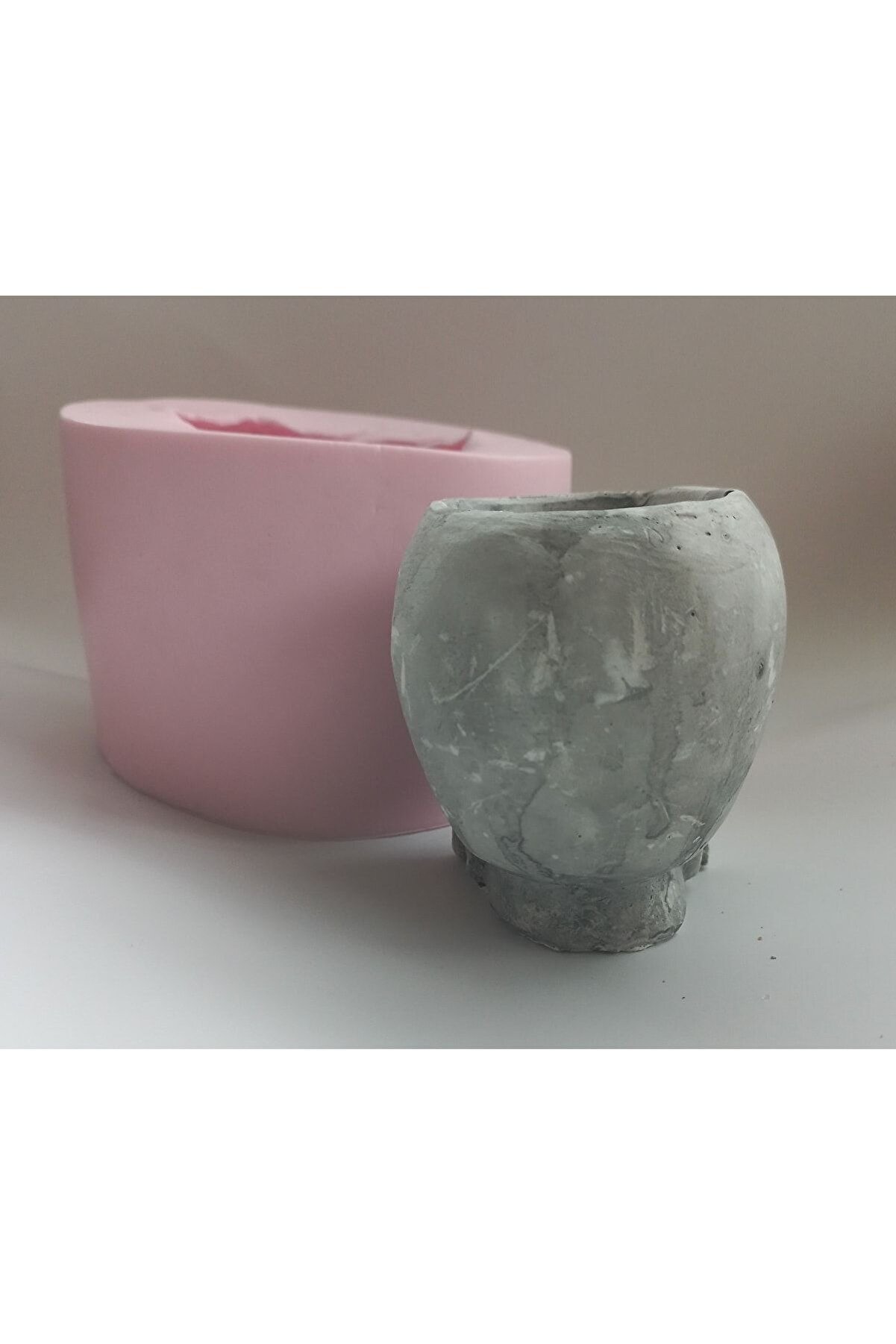 Kalıpcınızburada Iskelet Saksı Si̇li̇kon Kalıp