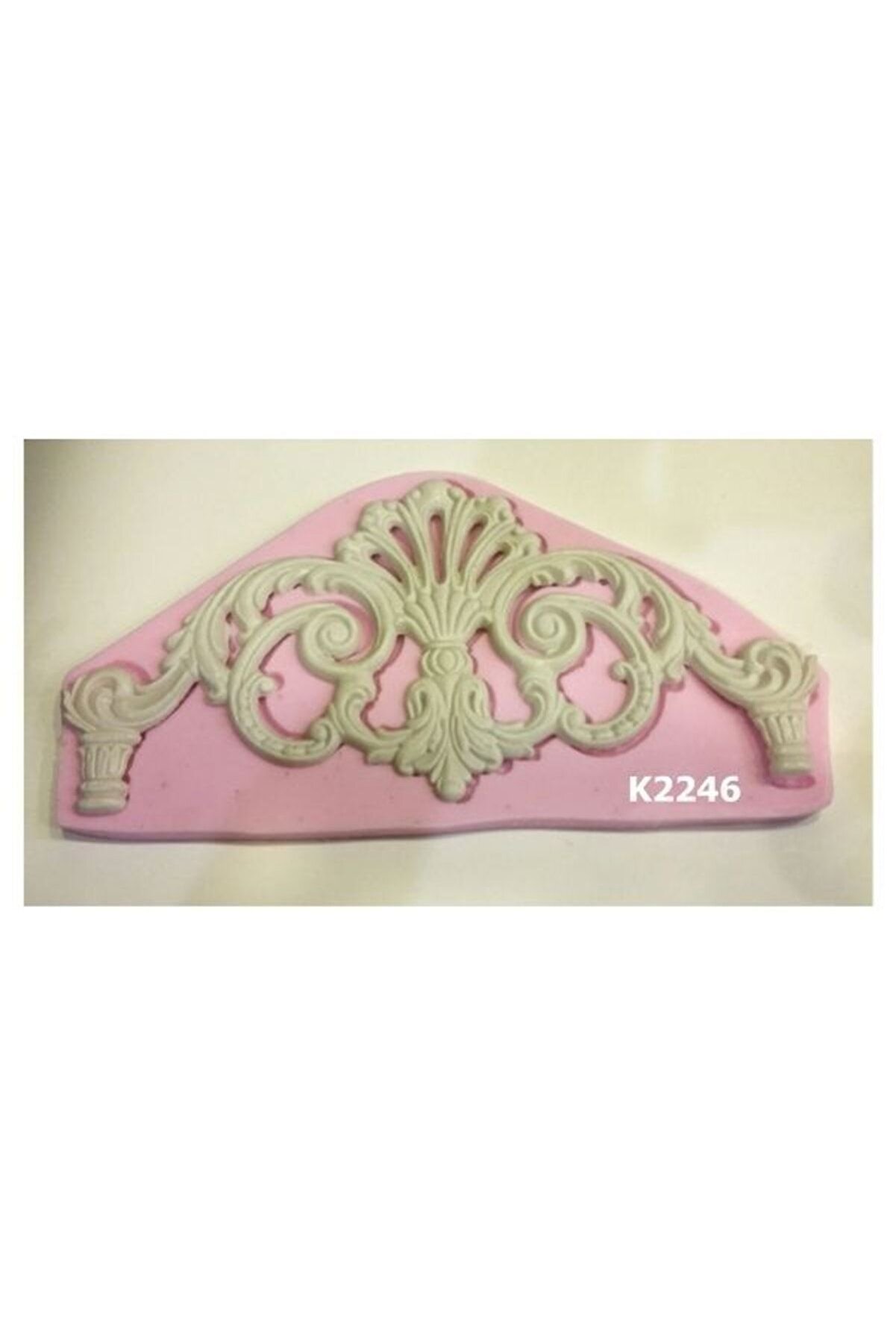 Kalıpcınızburada Dekorati̇f Desenli̇ Süsleme Si̇li̇kon Kalıp