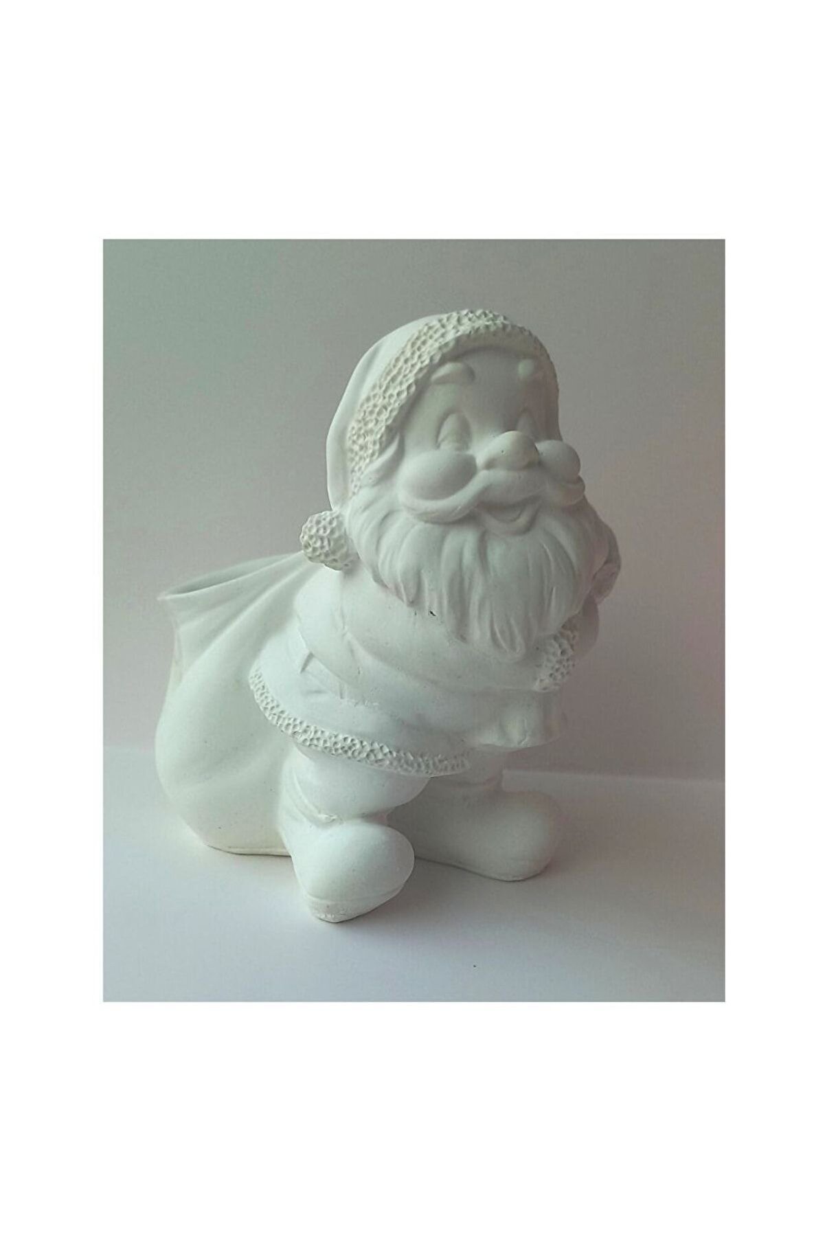 Kalıpcınızburada Sepetli̇ Noel Baba Saksı Si̇li̇kon Kalıp