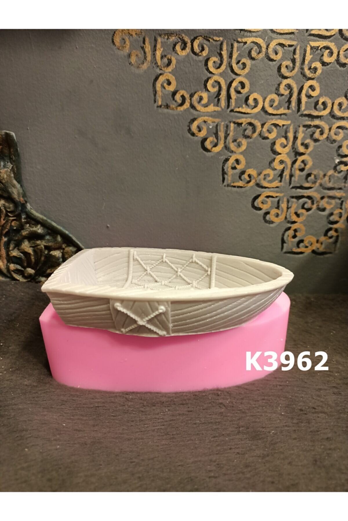 Kalıpcınızburada Sunumluk Sandal Si̇li̇kon Kalıp - K3962