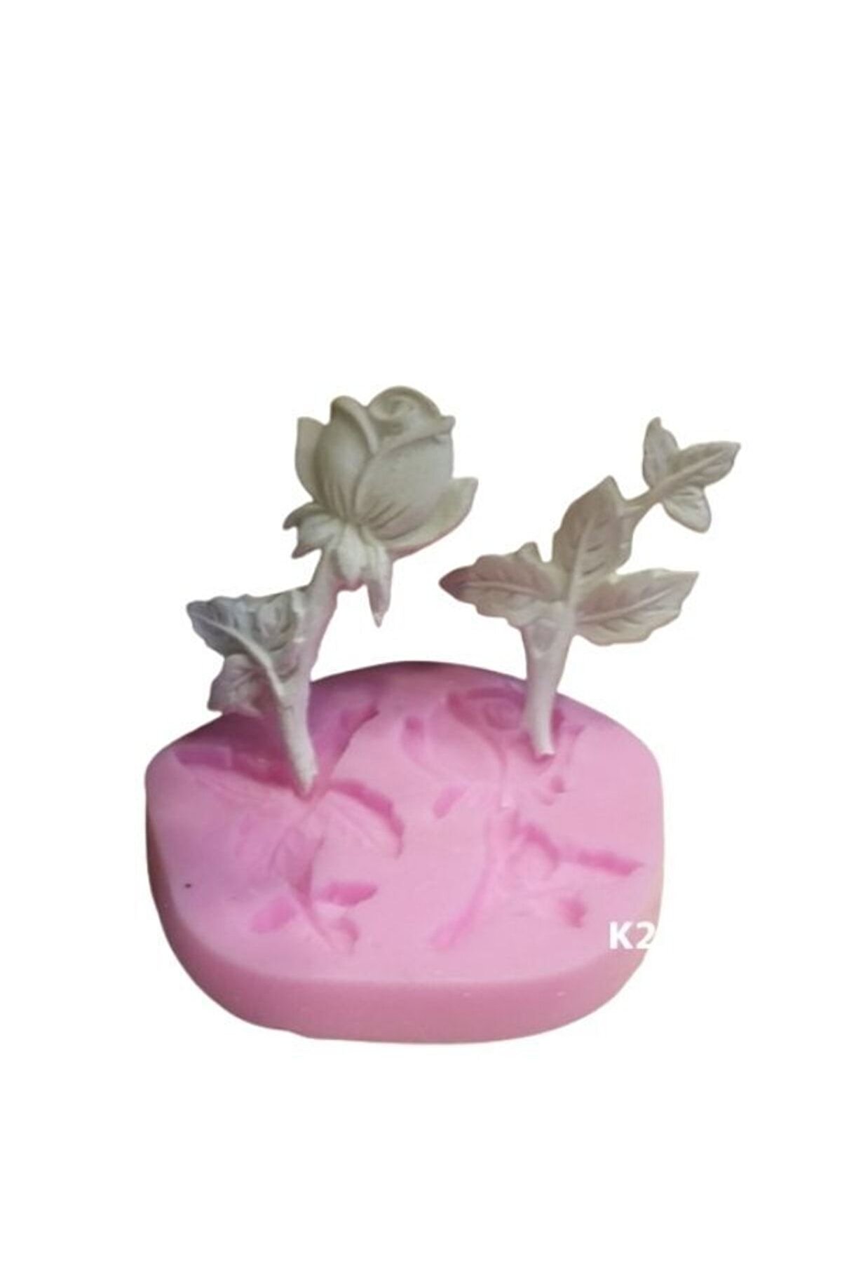 Kalıpcınızburada Gül Süsleme Si̇li̇kon Kalıp