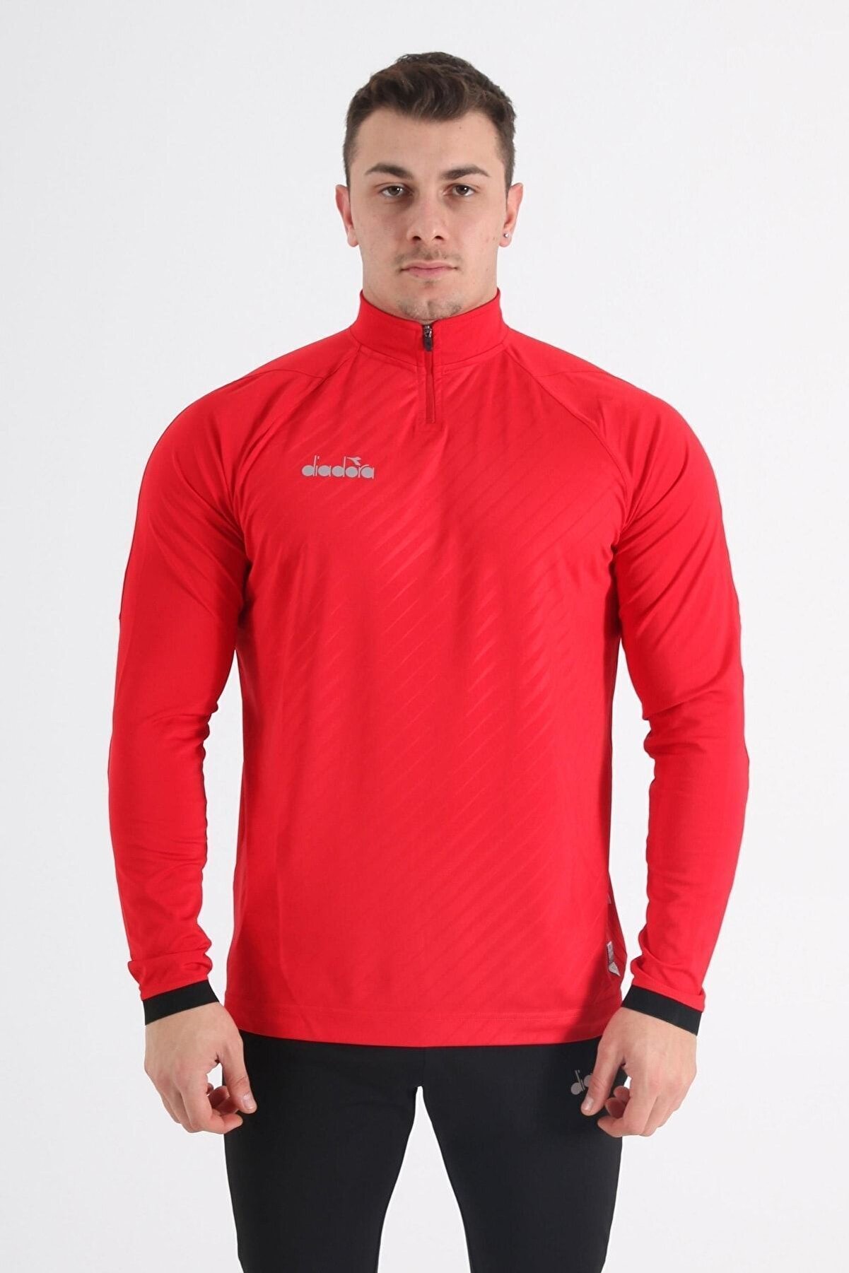 Di̇adora Eli̇te Antrenman Eşofmanı Tek Üst Kırmızı