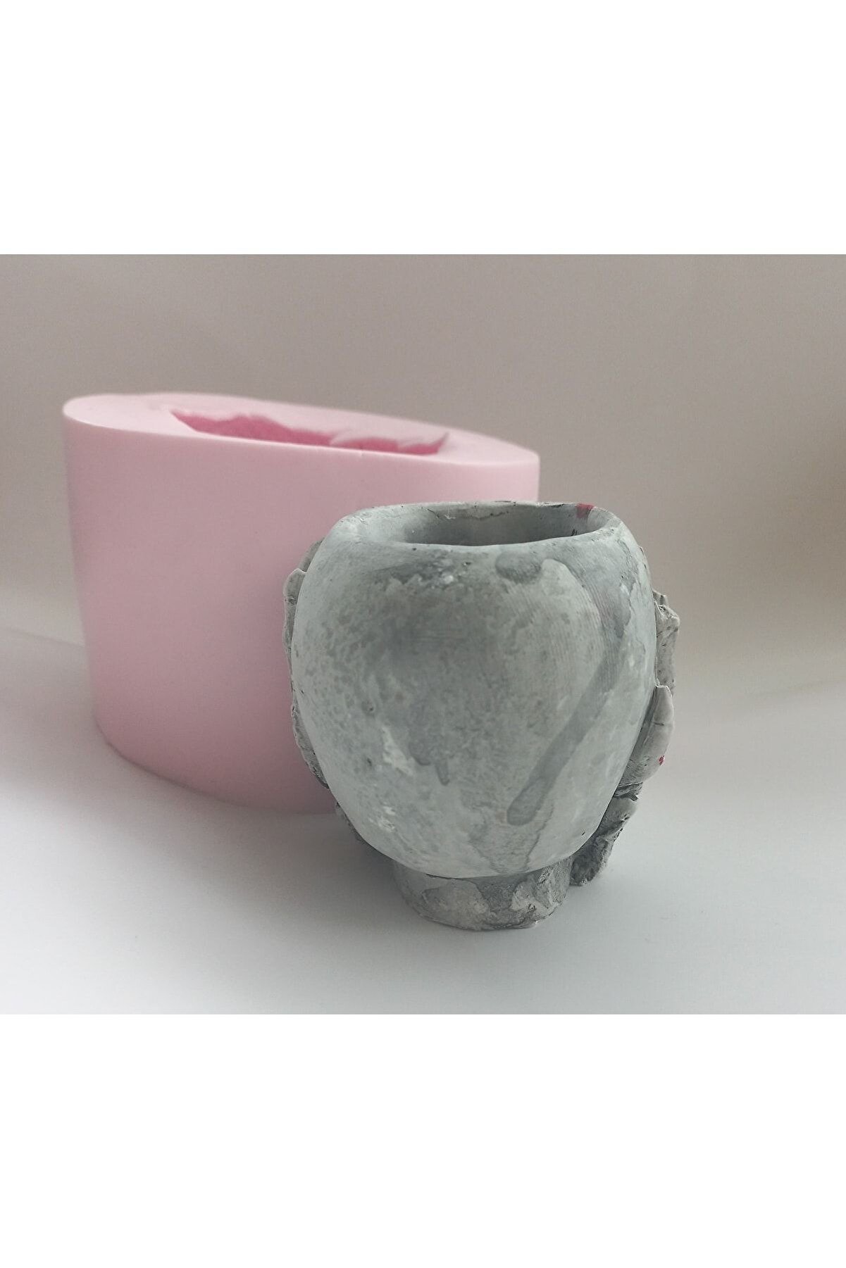 Kalıpcınızburada Iskelet Saksı Si̇i̇i̇kon Kalıp