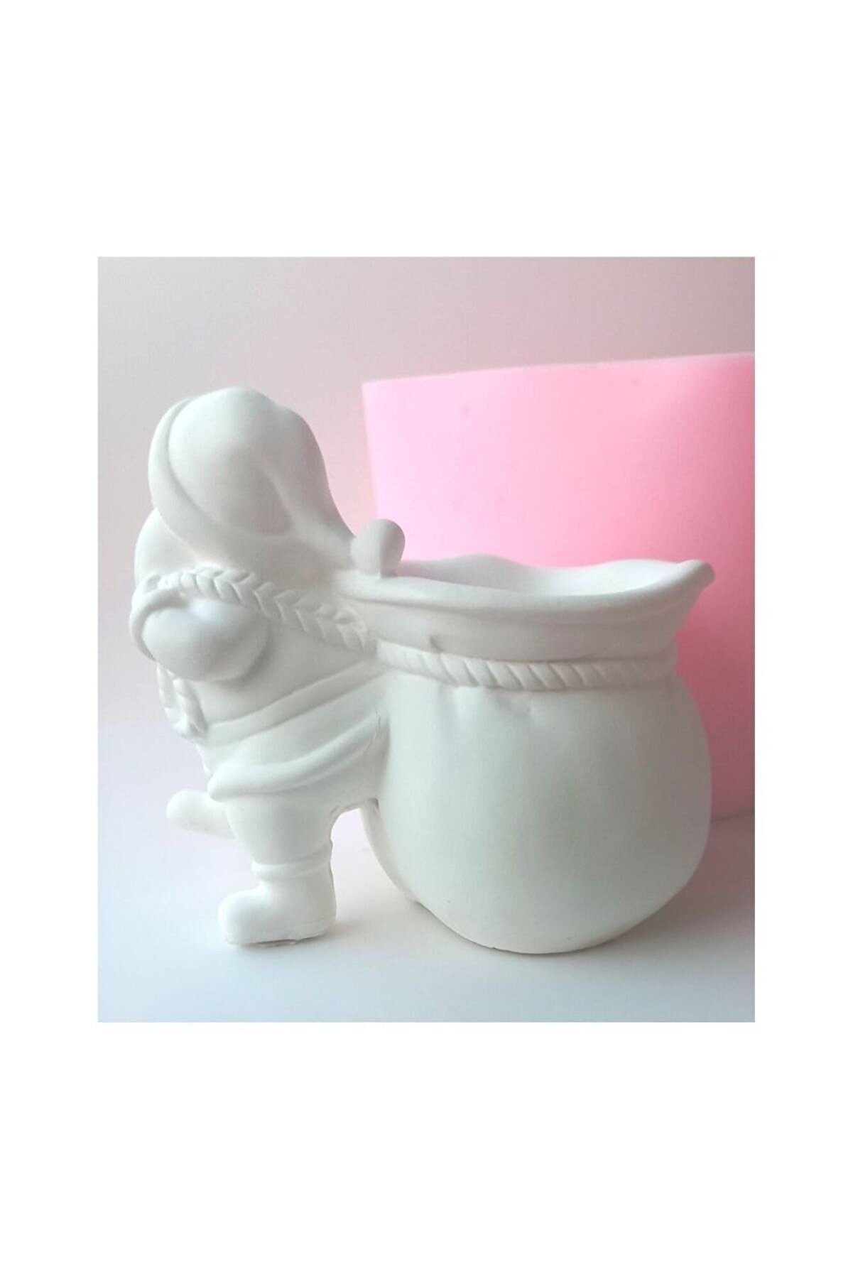 Kalıpcınızburada Noel Baba Saksı Si̇li̇kon Kalıp