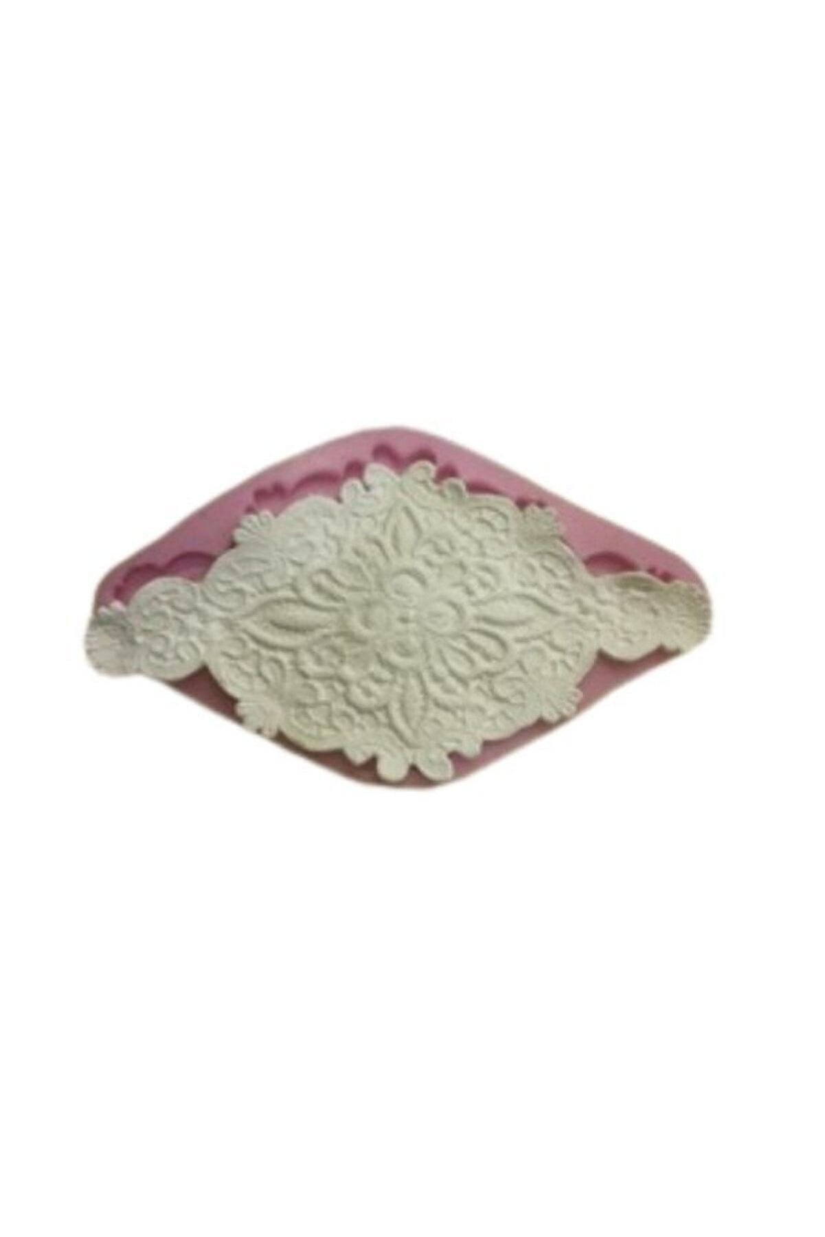 Kalıpcınızburada Moti̇f Desenli̇ Süsleme Si̇li̇kon Kalıp