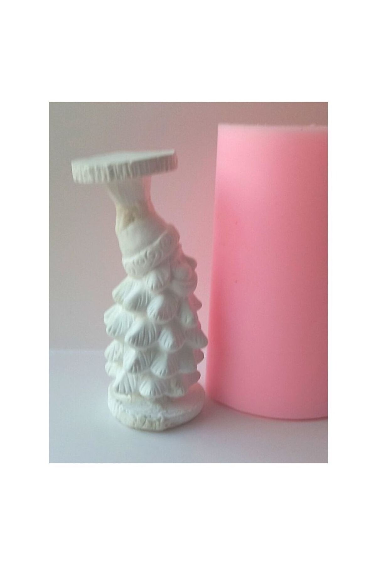 Kalıpcınızburada Noel Baba Şamdan Si̇li̇kon Kalıp