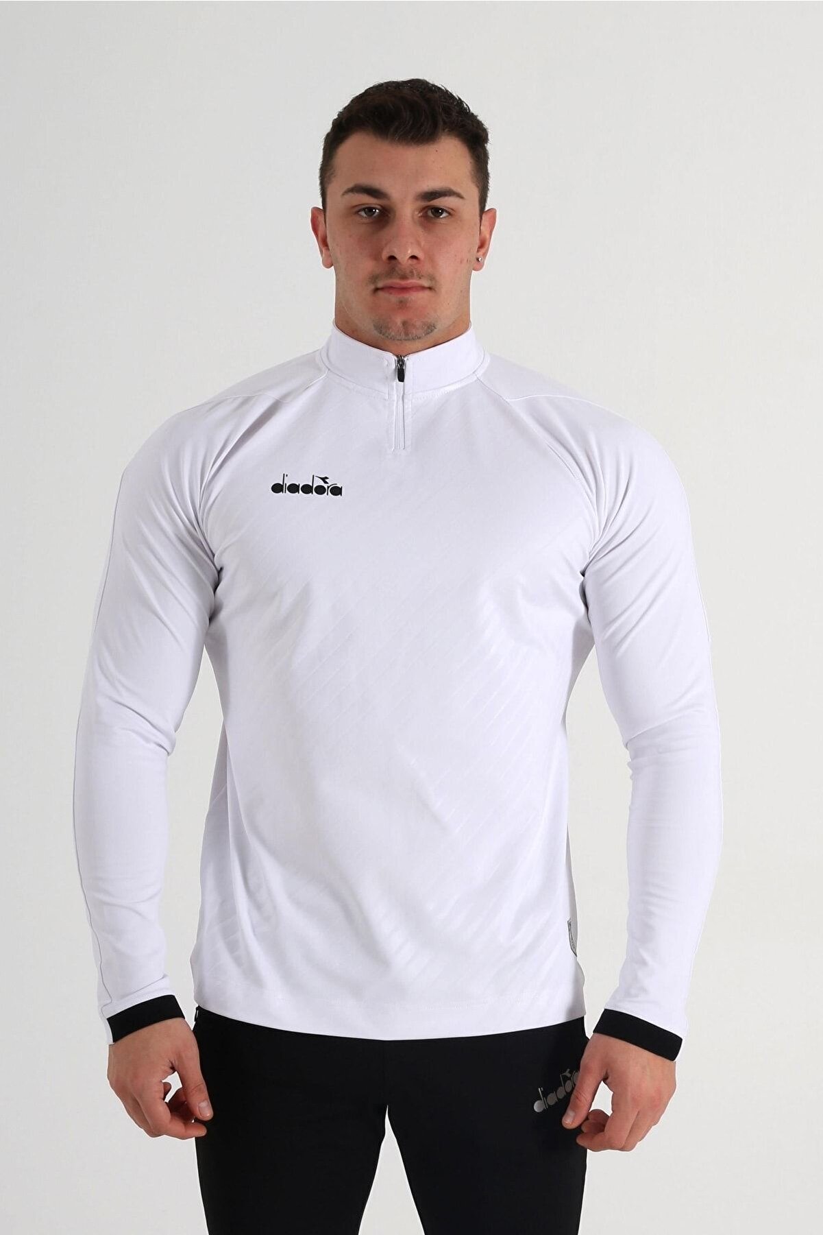 Di̇adora Eli̇te Antrenman Eşofmanı Tek Üst Beyaz