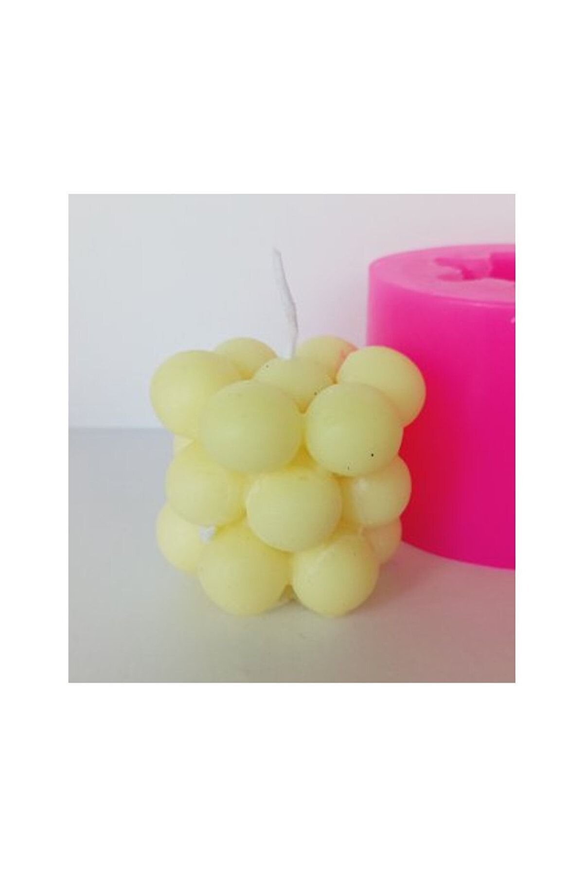 Kalıpcınızburada Bubble Mumluk Si̇li̇kon Kalıp