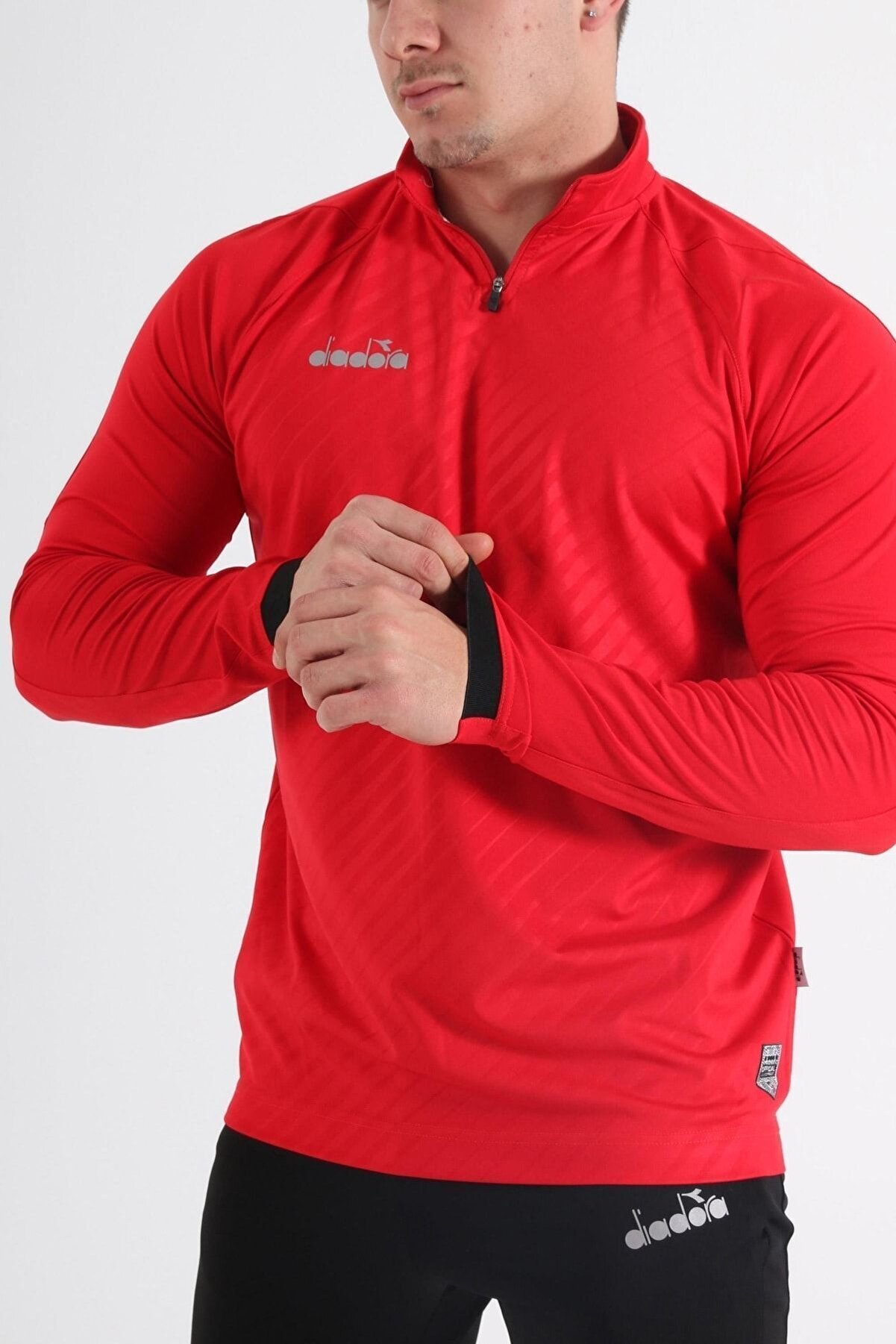 Di̇adora Eli̇te Antrenman Eşofmanı Tek Üst Kırmızı