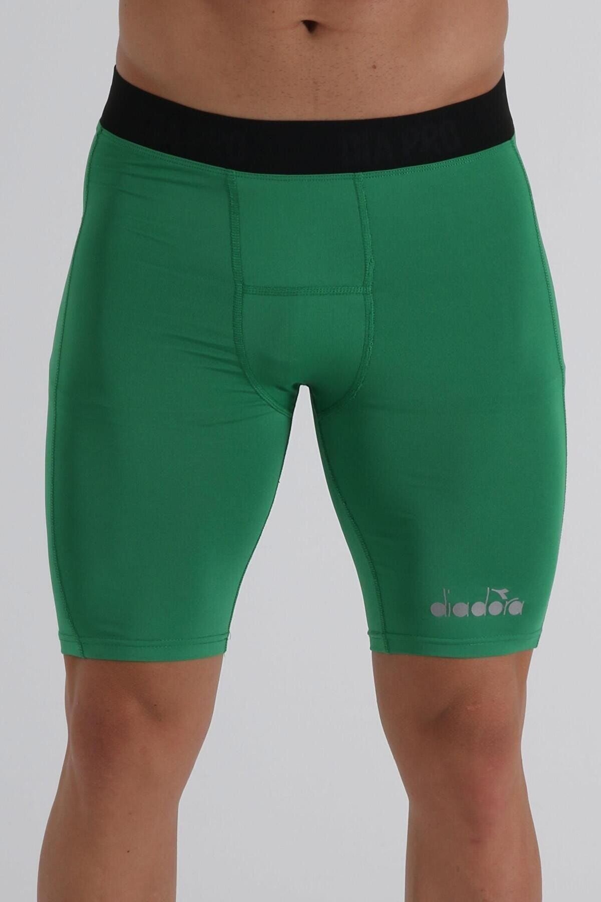 Di̇adora Flatron Pro Kısa Tayt Yeşi̇l