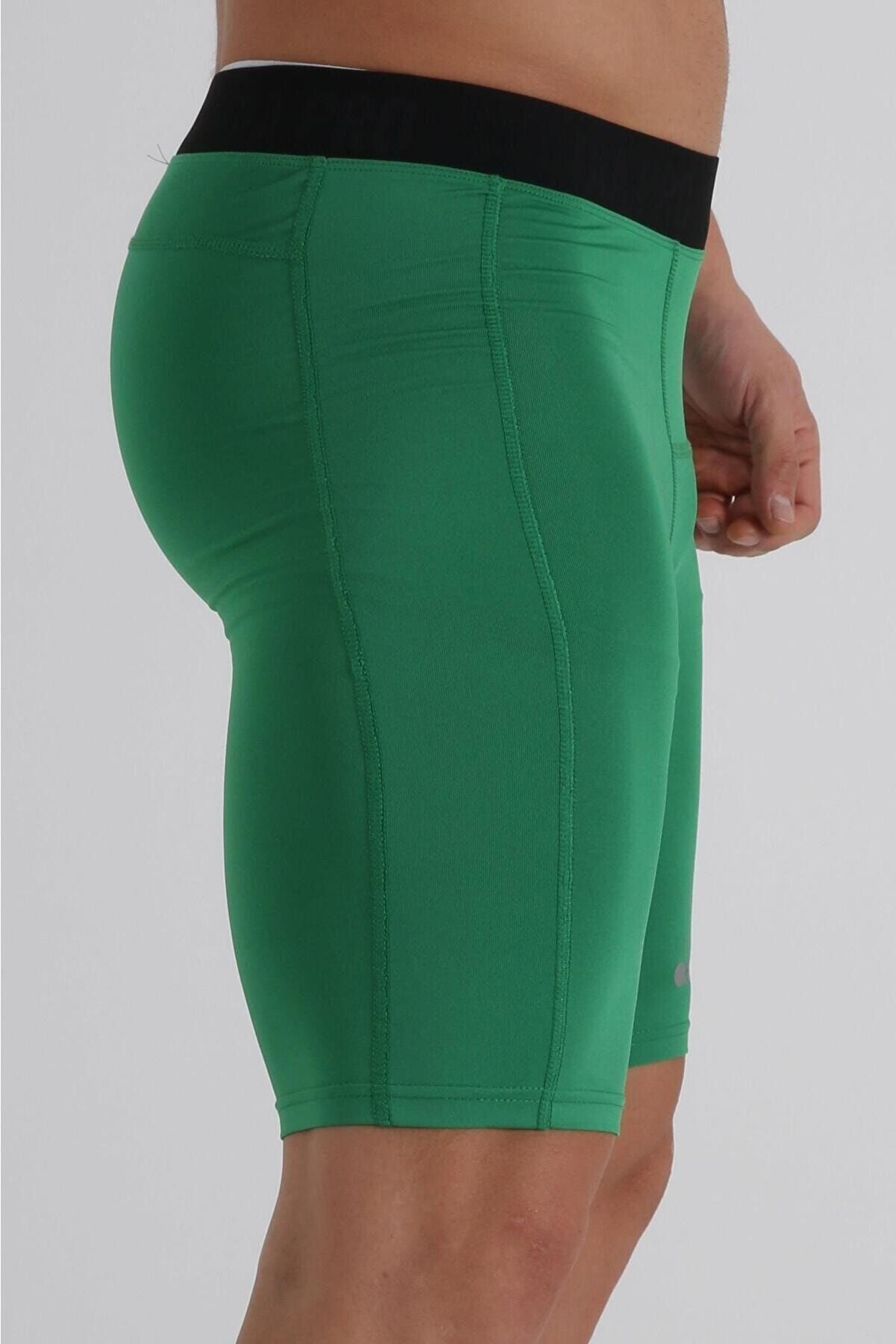 Di̇adora Flatron Pro Kısa Tayt Yeşi̇l