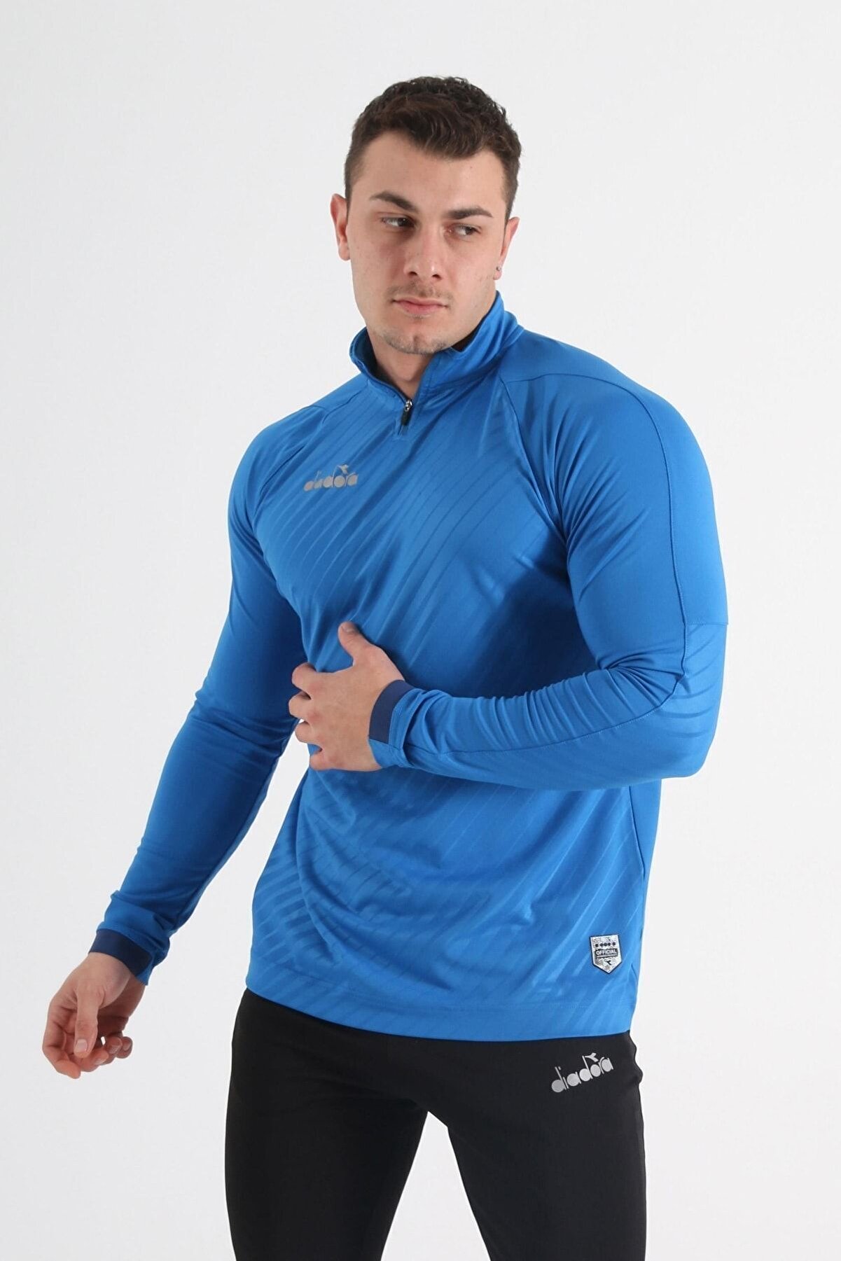 Di̇adora Eli̇te Antrenman Eşofmanı Tek Üst Saks