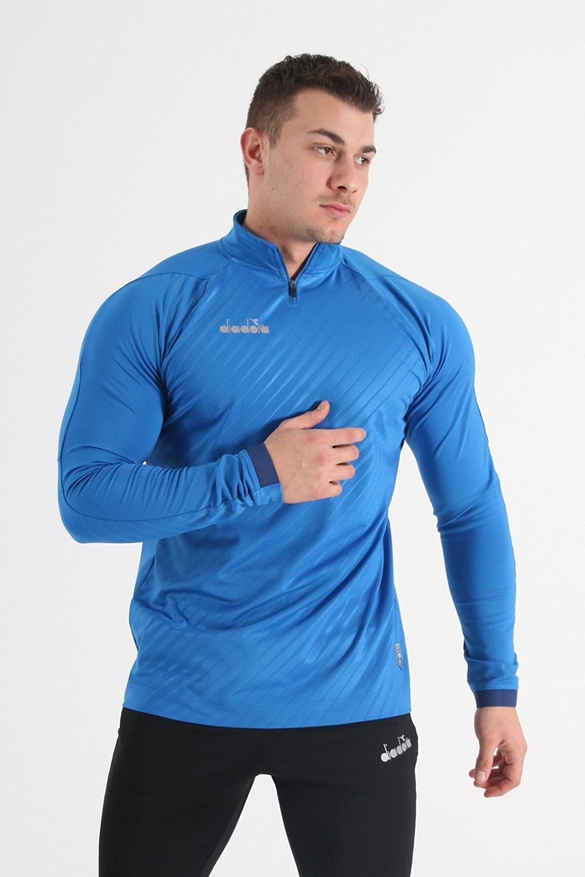 Di̇adora Eli̇te Antrenman Eşofmanı Tek Üst Saks