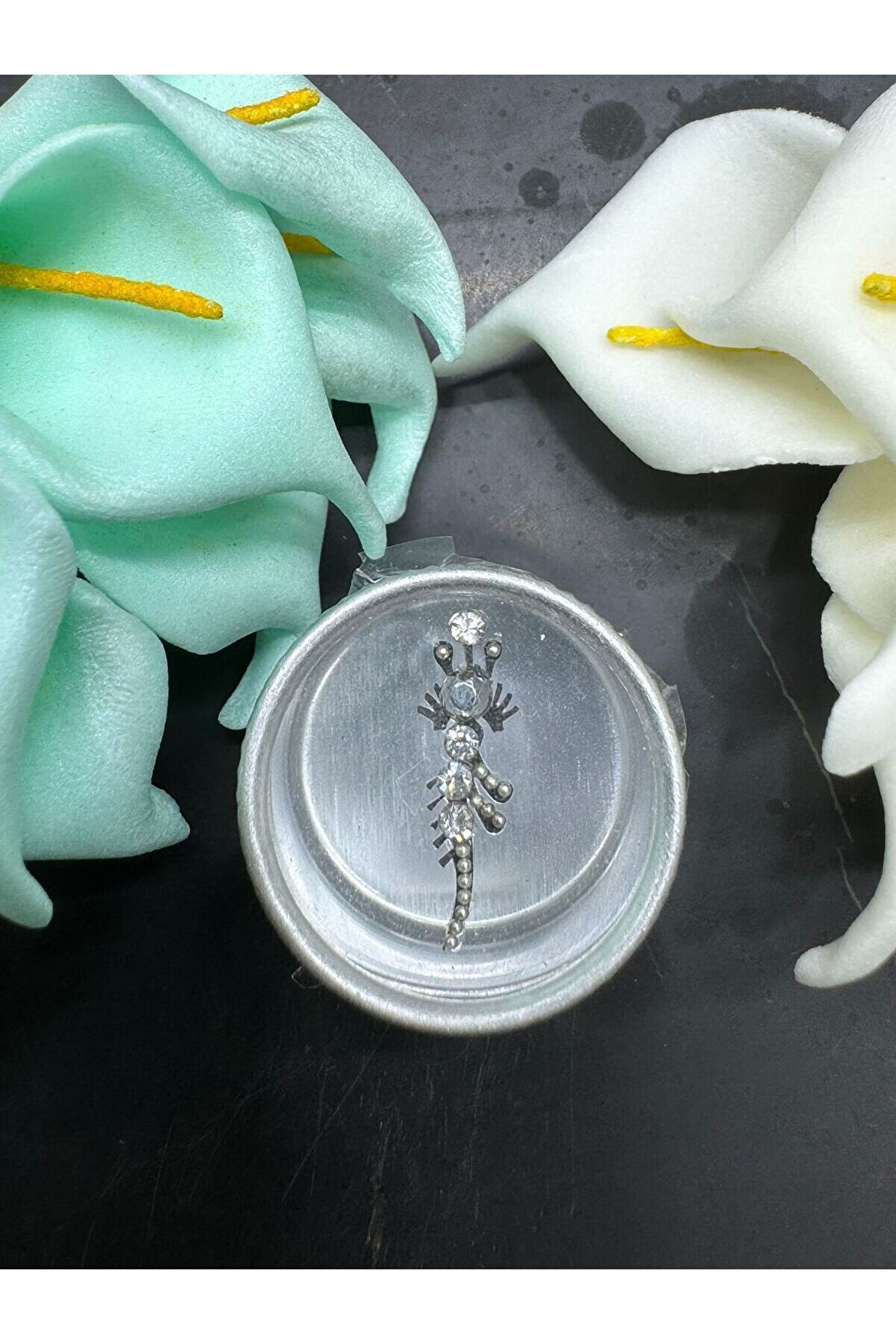 Ai̇rbrush Tattoo Yüz Taşı Face Gems Yapışkan Burun Parmak Hızma Model12