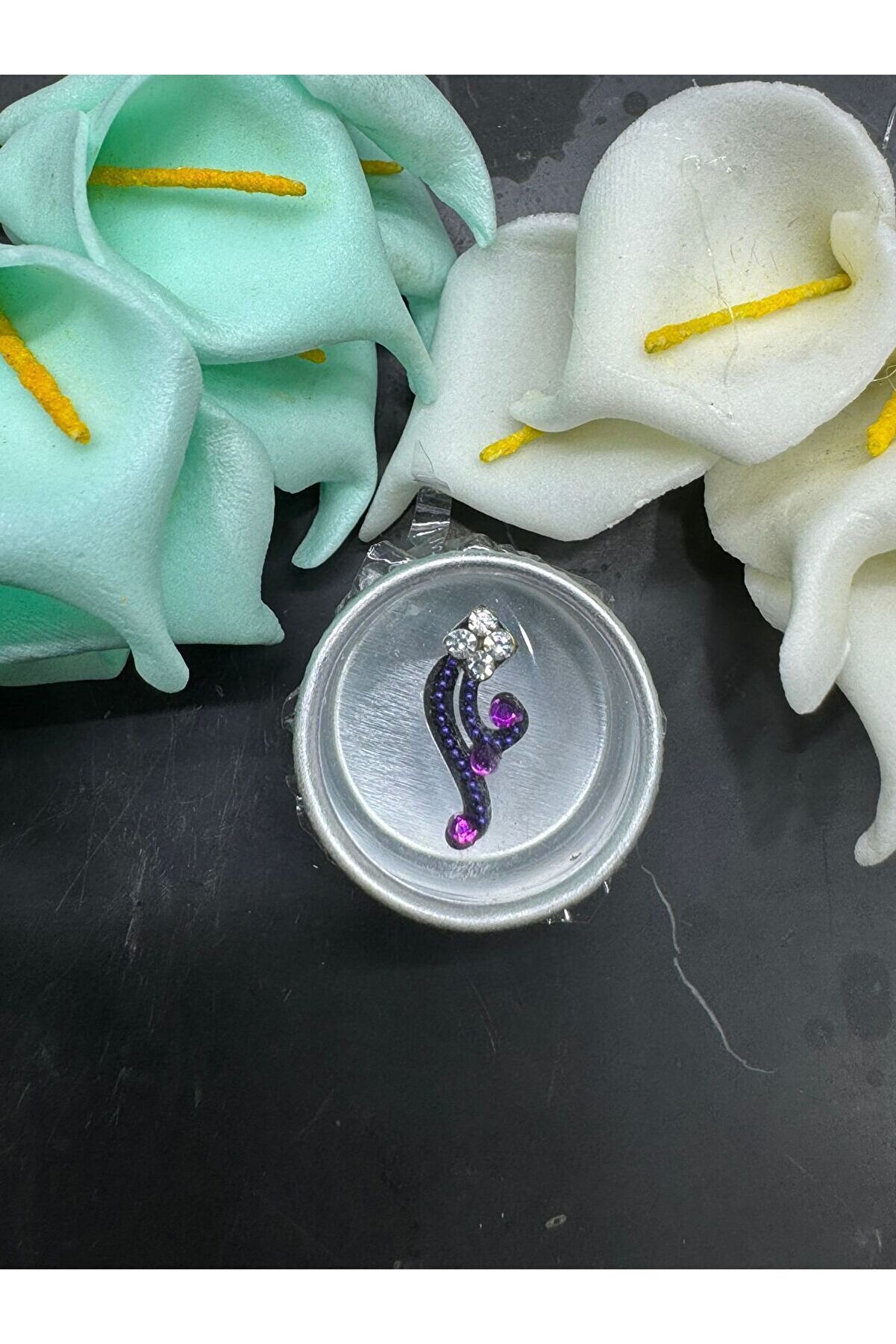 Ai̇rbrush Tattoo Yüz Taşı Face Gems Yapışkan Burun Parmak Hızma Model6