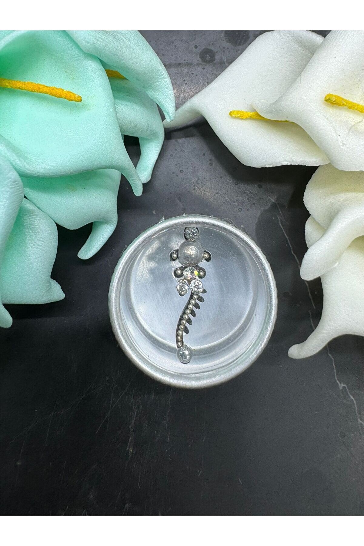 Ai̇rbrush Tattoo Yüz Taşı Face Gems Yapışkan Burun Parmak Hızma Model9