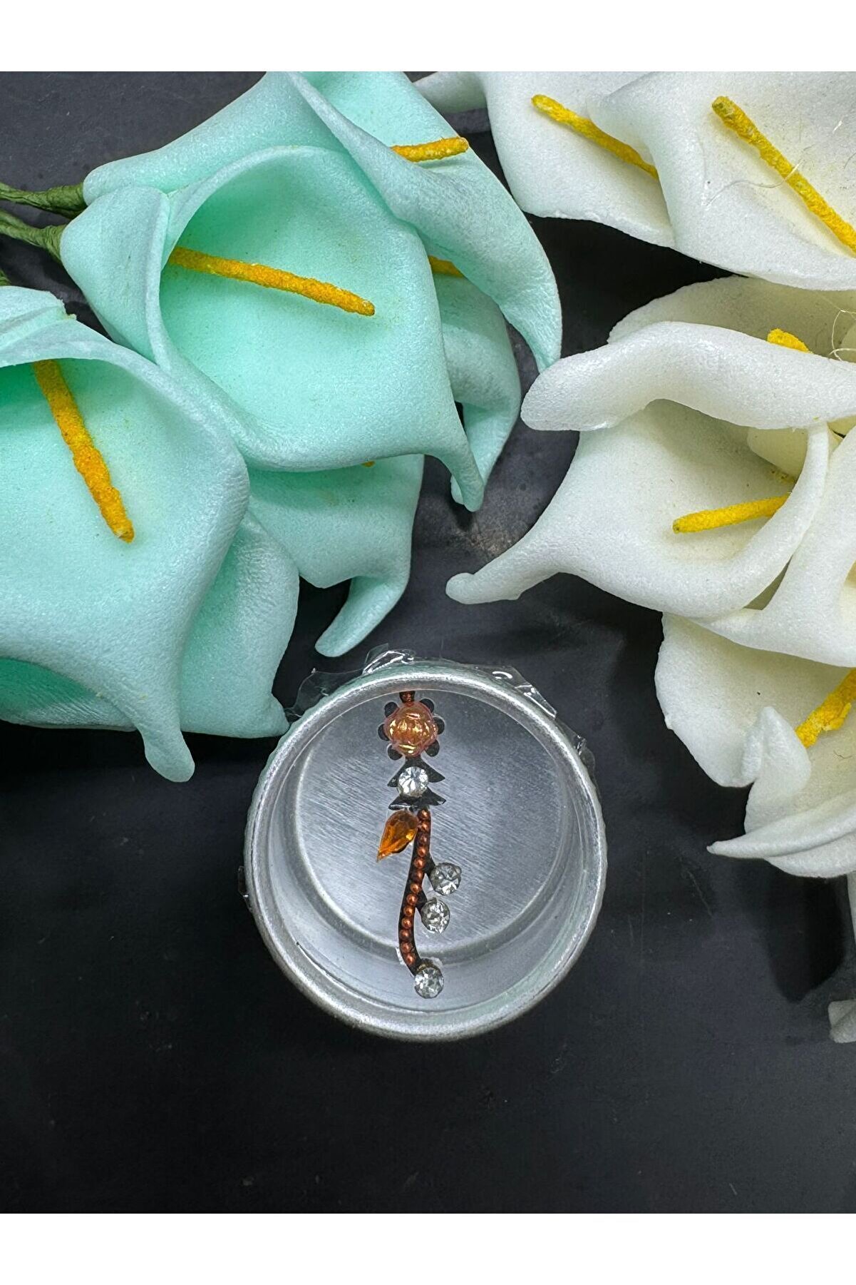 Ai̇rbrush Tattoo Yüz Taşı Face Gems Yapışkan Burun Parmak Hızma Model38