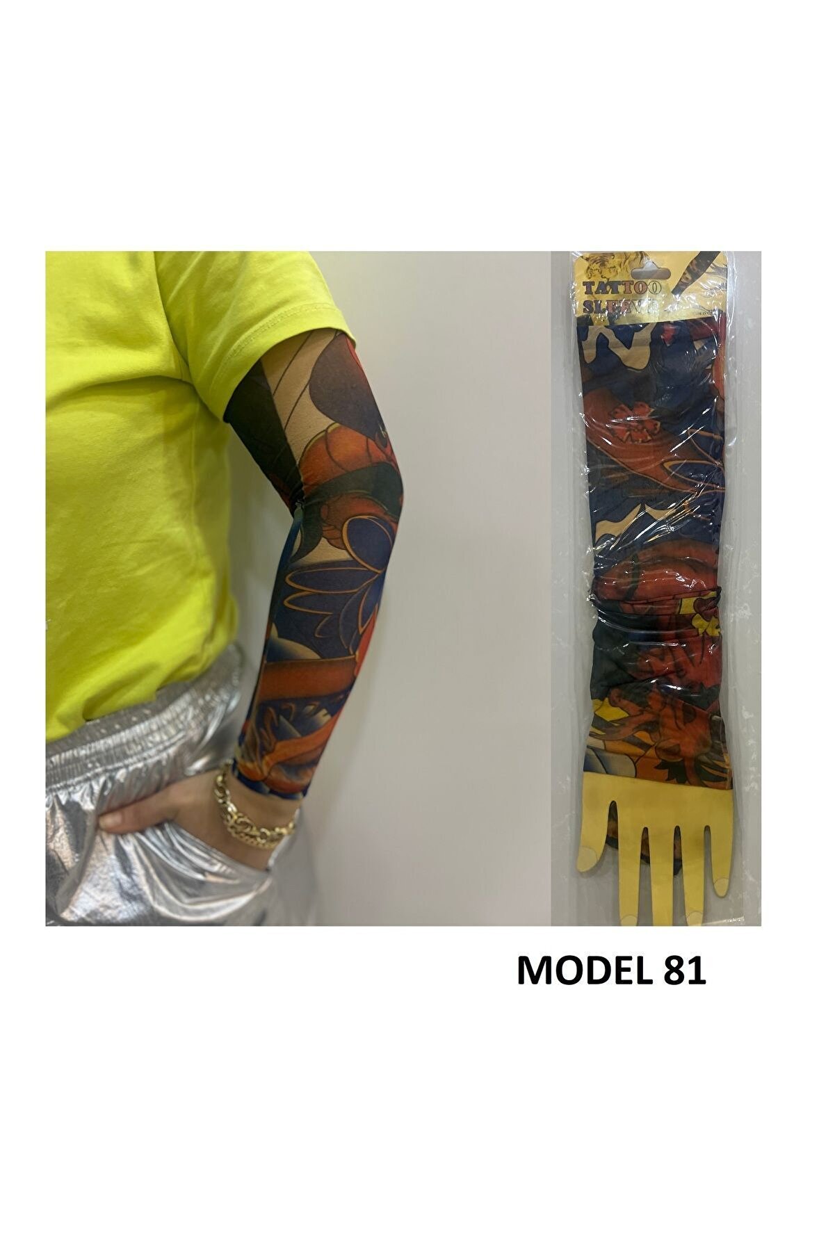 Ai̇rbrush Tattoo Kızlar Seri̇si̇ 3 Çi̇ft 6 Adet Gi̇yi̇lebi̇li̇r Dövme Sleeve Tattoo  Set27