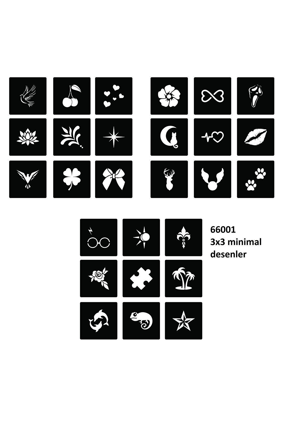 Ai̇rbrush Tattoo Mega Geçi̇ci̇ Dövme Paketi̇ 6 Tüp Kına Ve Resi̇mdeki̇ Tüm Desenler Kampanya Paketi̇