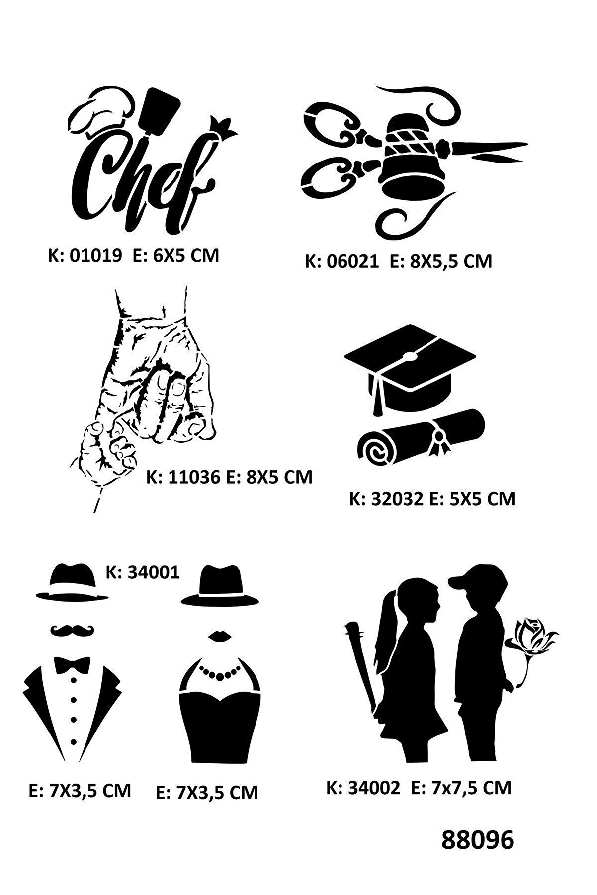 Ai̇rbrush Tattoo Sanatsal Modeller Geçi̇ci̇ Dövme Kalıpları Sadece Desen