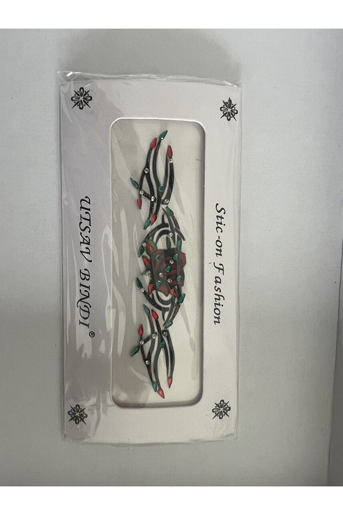 Ai̇rbrush Tattoo Taşlı Yapıştırma Dövme 3 Adet Bi̇rden Set13