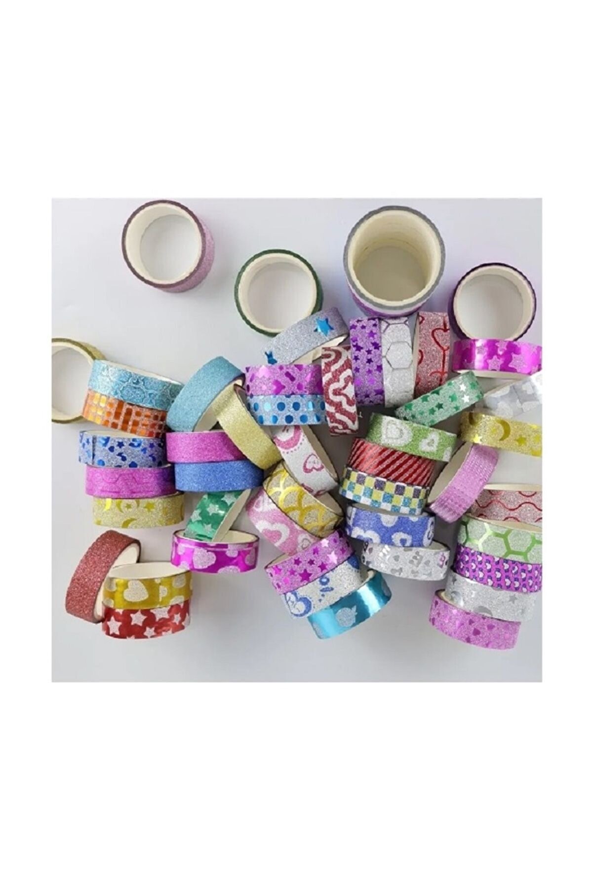 Ai̇rbrush Tattoo 12 Adet Renkli̇ Desenli̇ Si̇mli̇ Süsleme Bantları