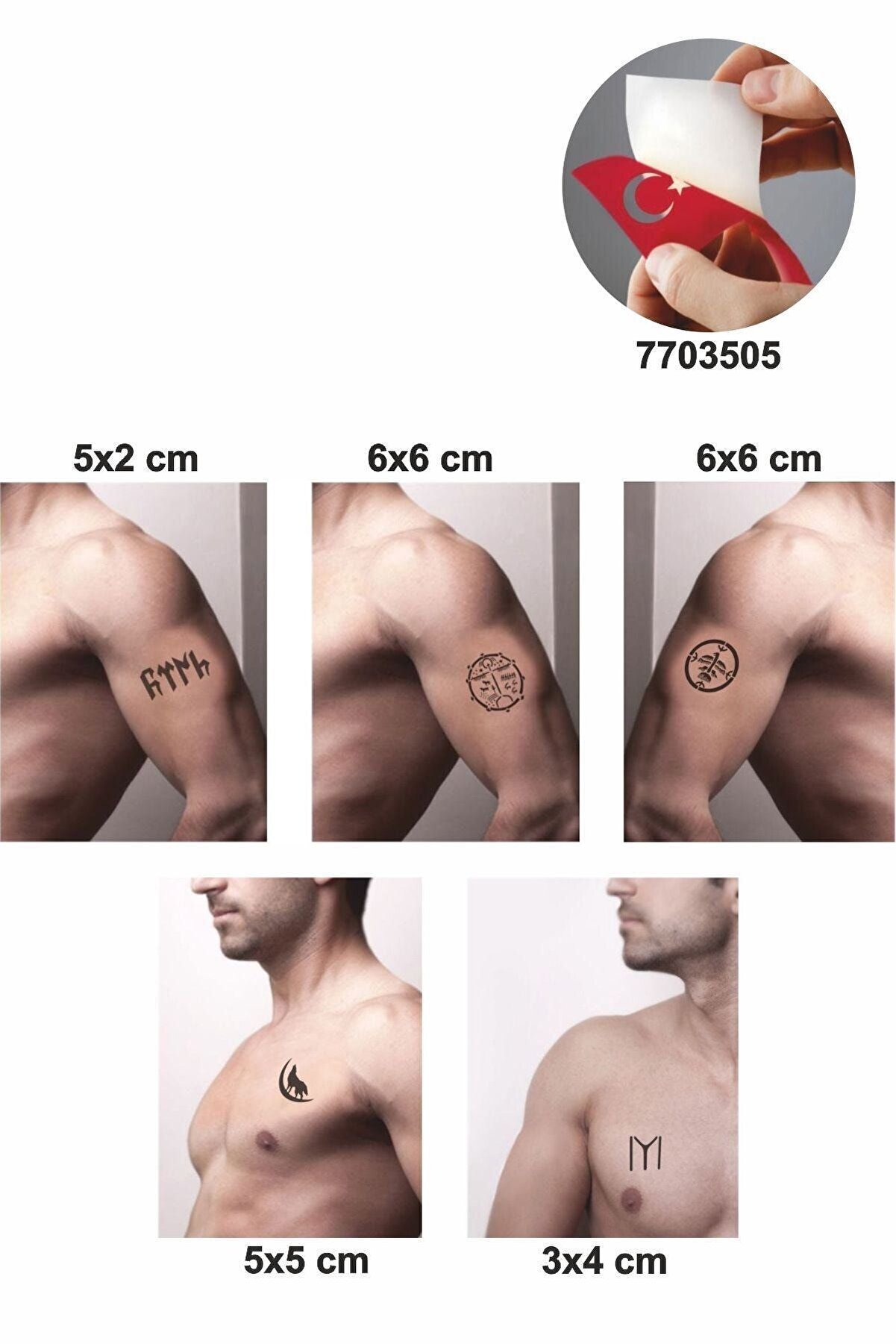 Ai̇rbrush Tattoo Menekşe Ve Yapraklar 5 Adet Geçi̇ci̇ Dövme Kına Şablonu