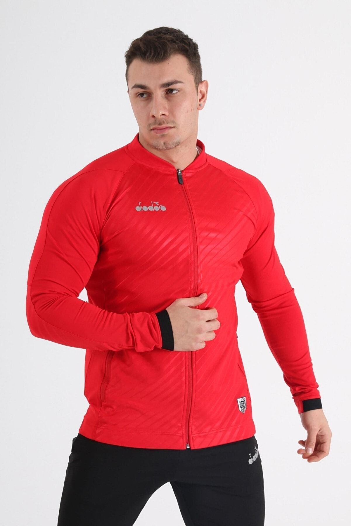 Di̇adora Eli̇te Kamp Eşofmanı Tek Üst Kırmızı