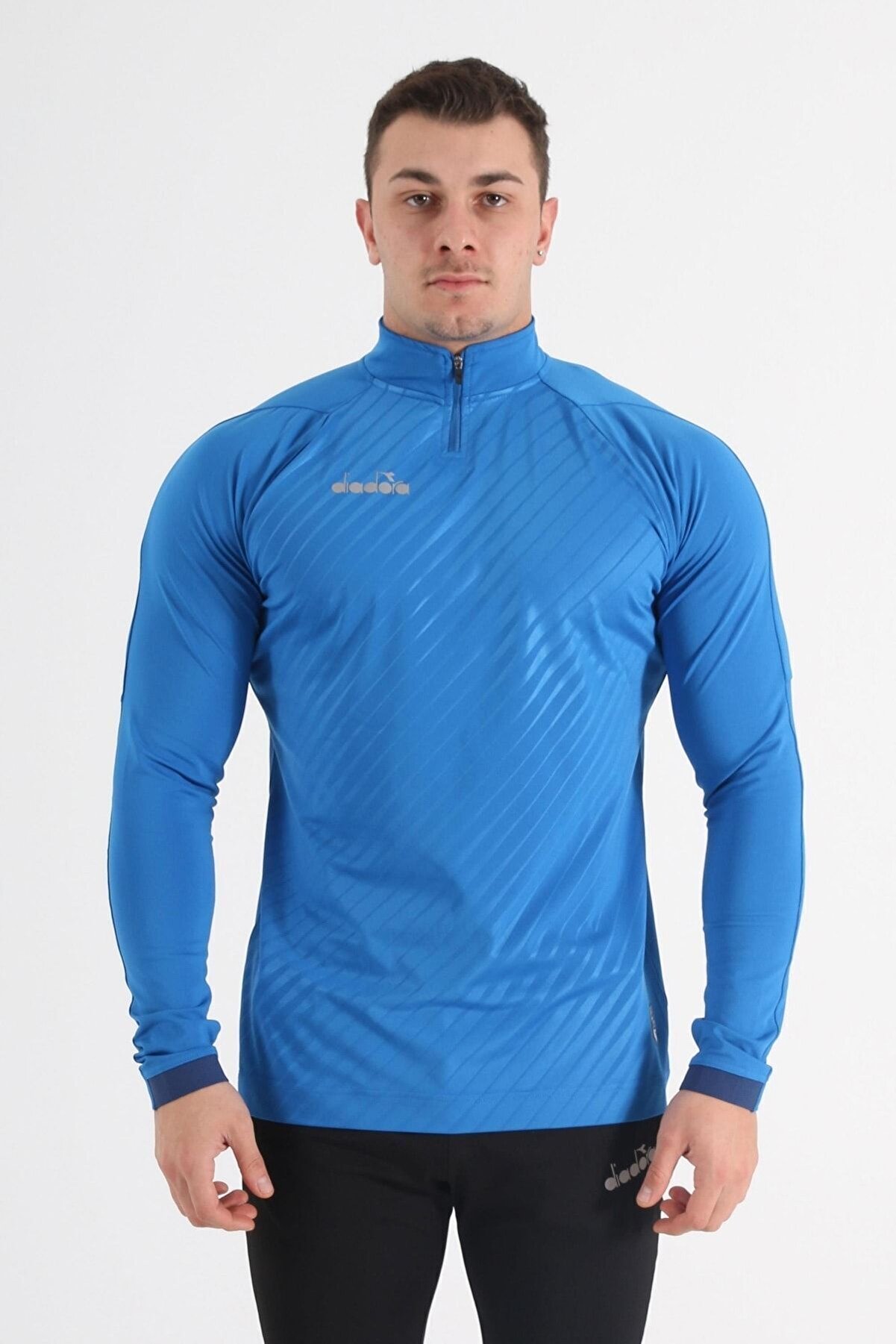 Di̇adora Eli̇te Antrenman Eşofmanı Tek Üst Saks