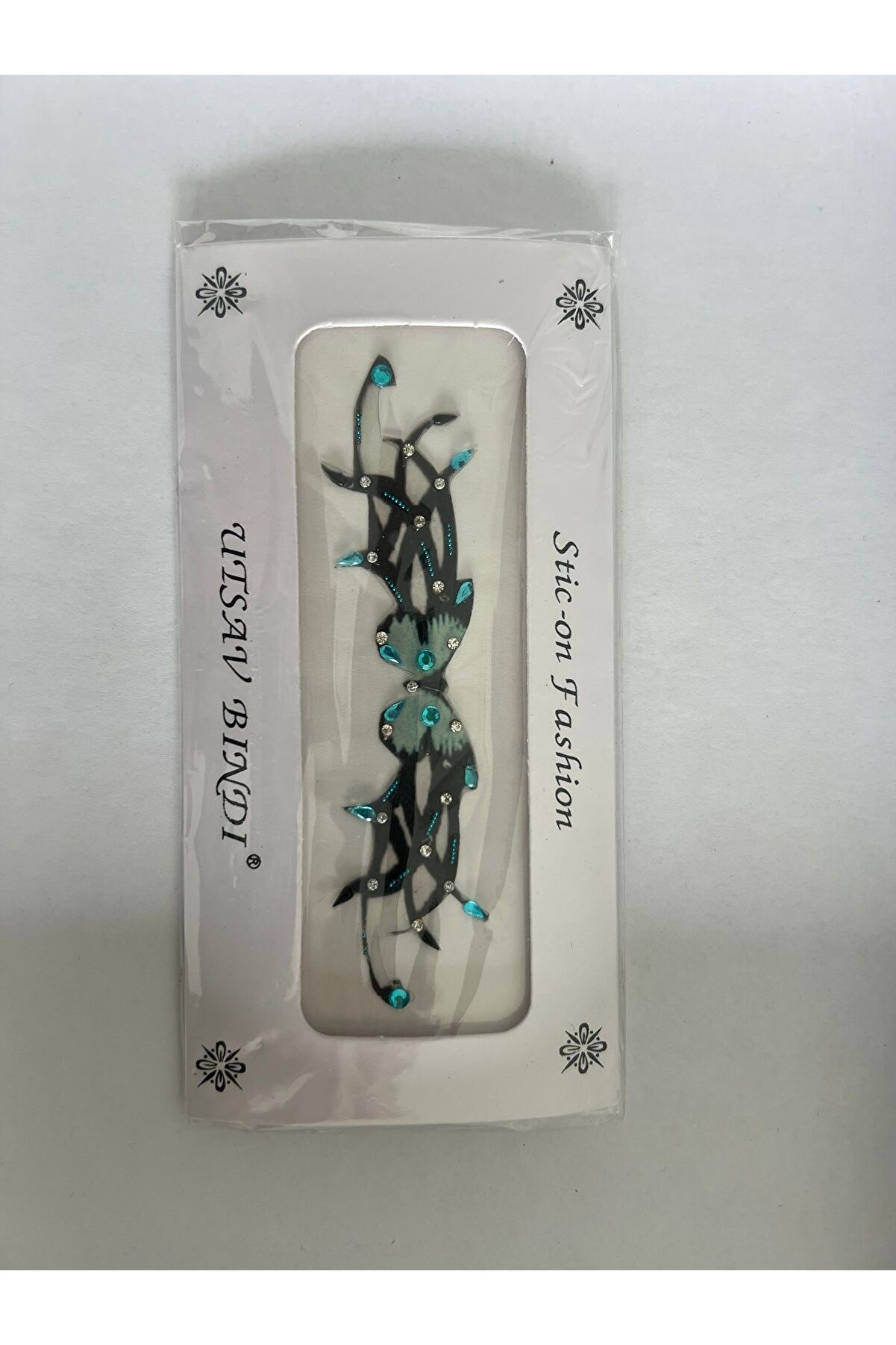 Ai̇rbrush Tattoo Taşlı Yapıştırma Dövme 3 Adet Bi̇rden Set6