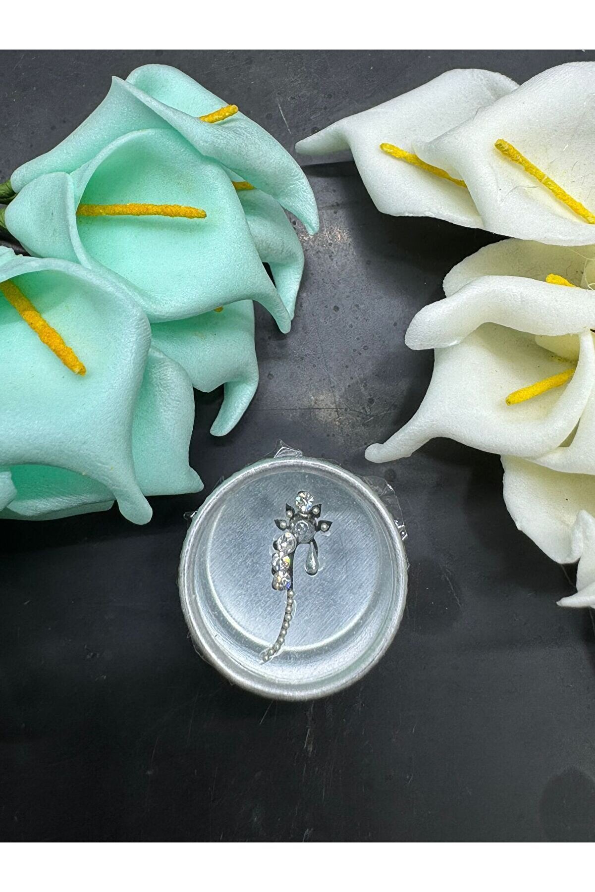 Ai̇rbrush Tattoo Yüz Taşı Face Gems Yapışkan Burun Parmak Hızma Model19