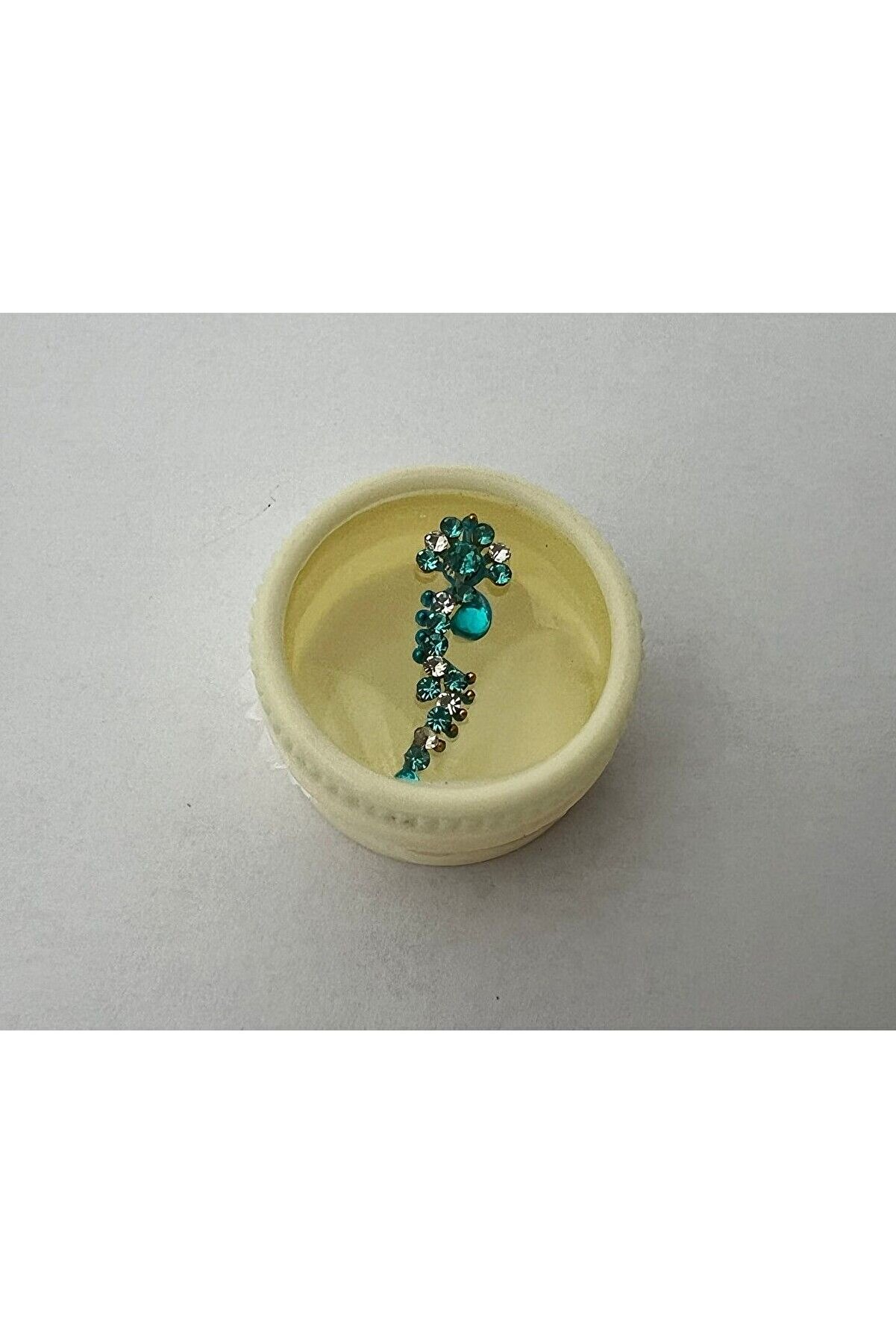 Ai̇rbrush Tattoo Yapışkanlı Yüz Taşı Face Gems 3 Adet Bi̇rden Burun Parmak Hızma Modeli̇ 4