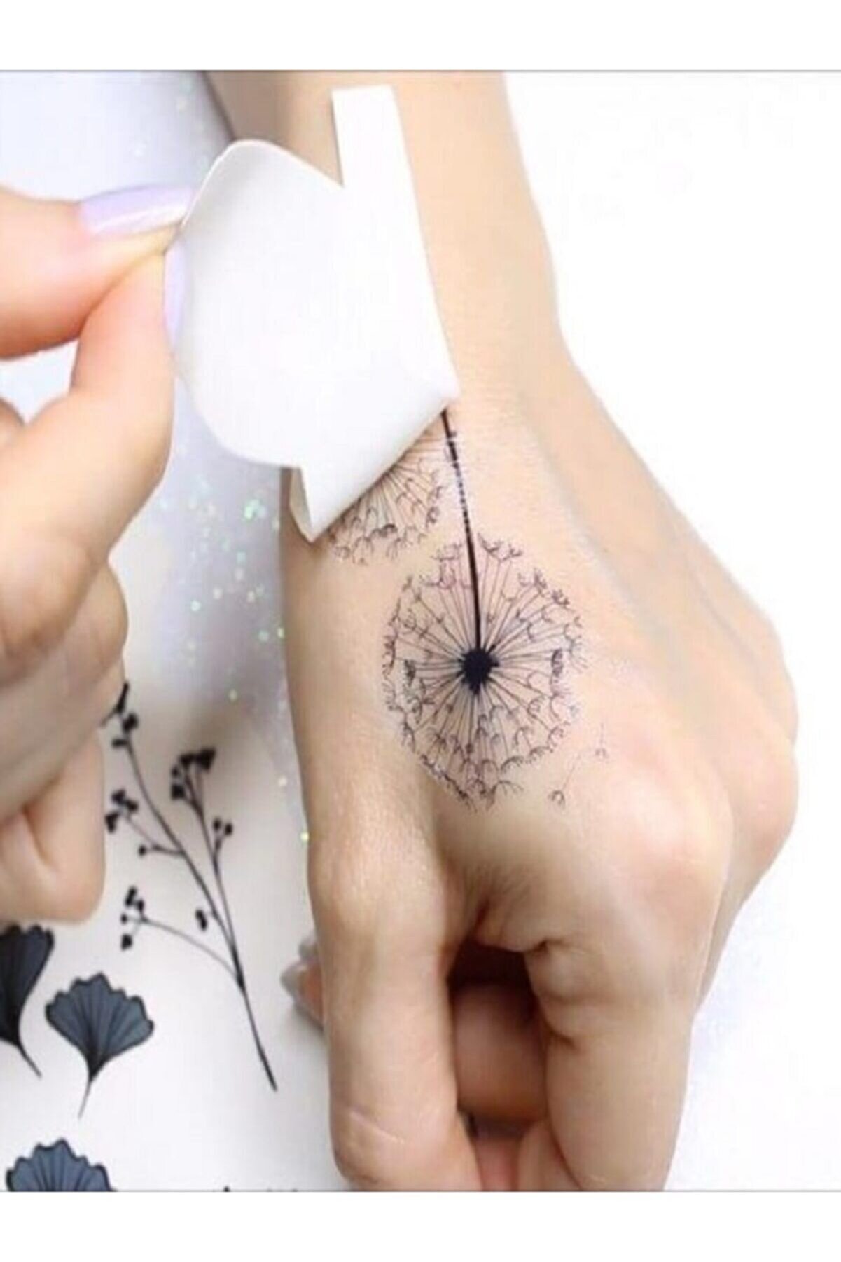 Ai̇rbrush Tattoo Renkli̇ 12 Adet Bi̇rden Yapıştırma Geçi̇ci̇ Dövme Yapma Seti̇