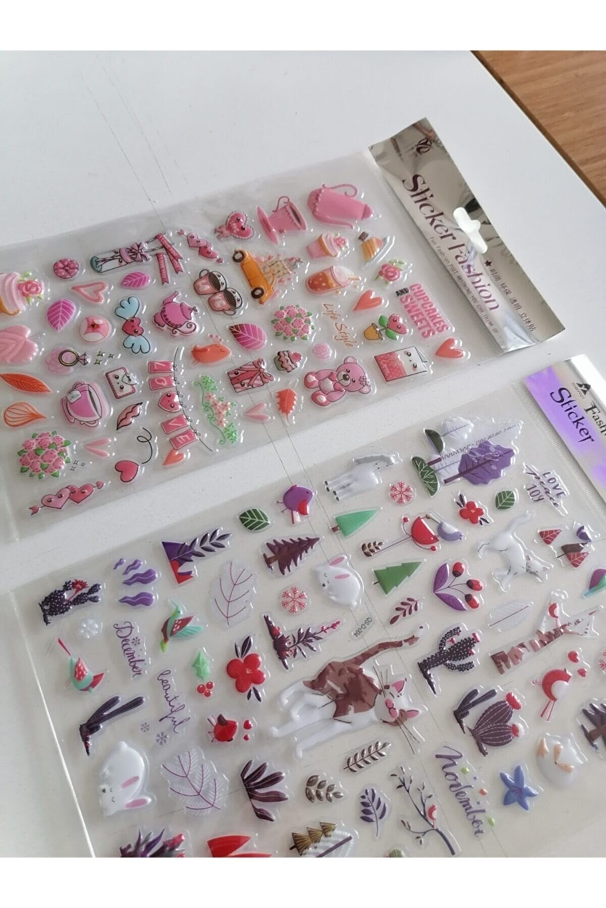 Ai̇rbrush Tattoo Çocuk Oyun Sti̇cker Çıkarma Seti̇ Pembe Kış