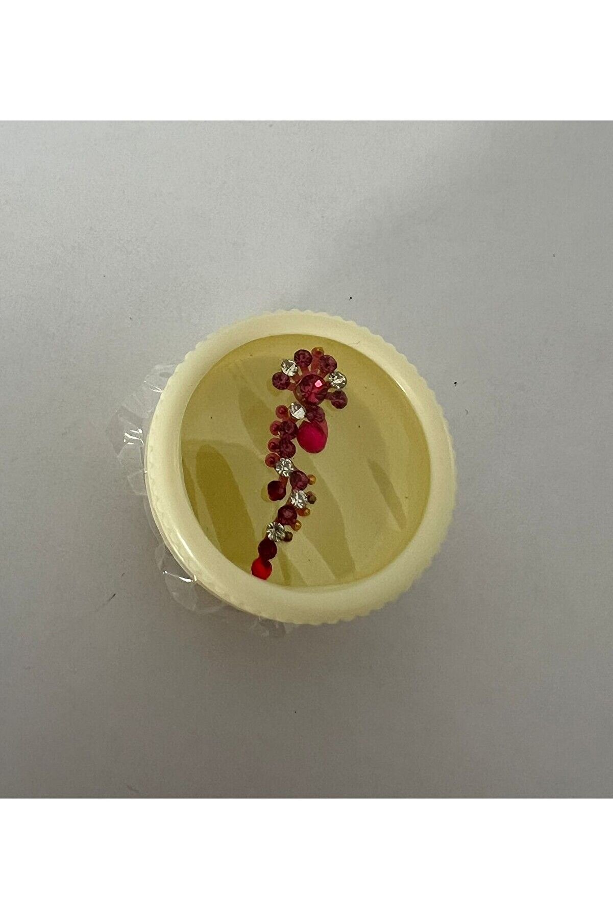 Ai̇rbrush Tattoo Yapışkanlı Yüz Taşı Face Gems 3 Adet Bi̇rden Burun Parmak Hızma Modeli̇ 1