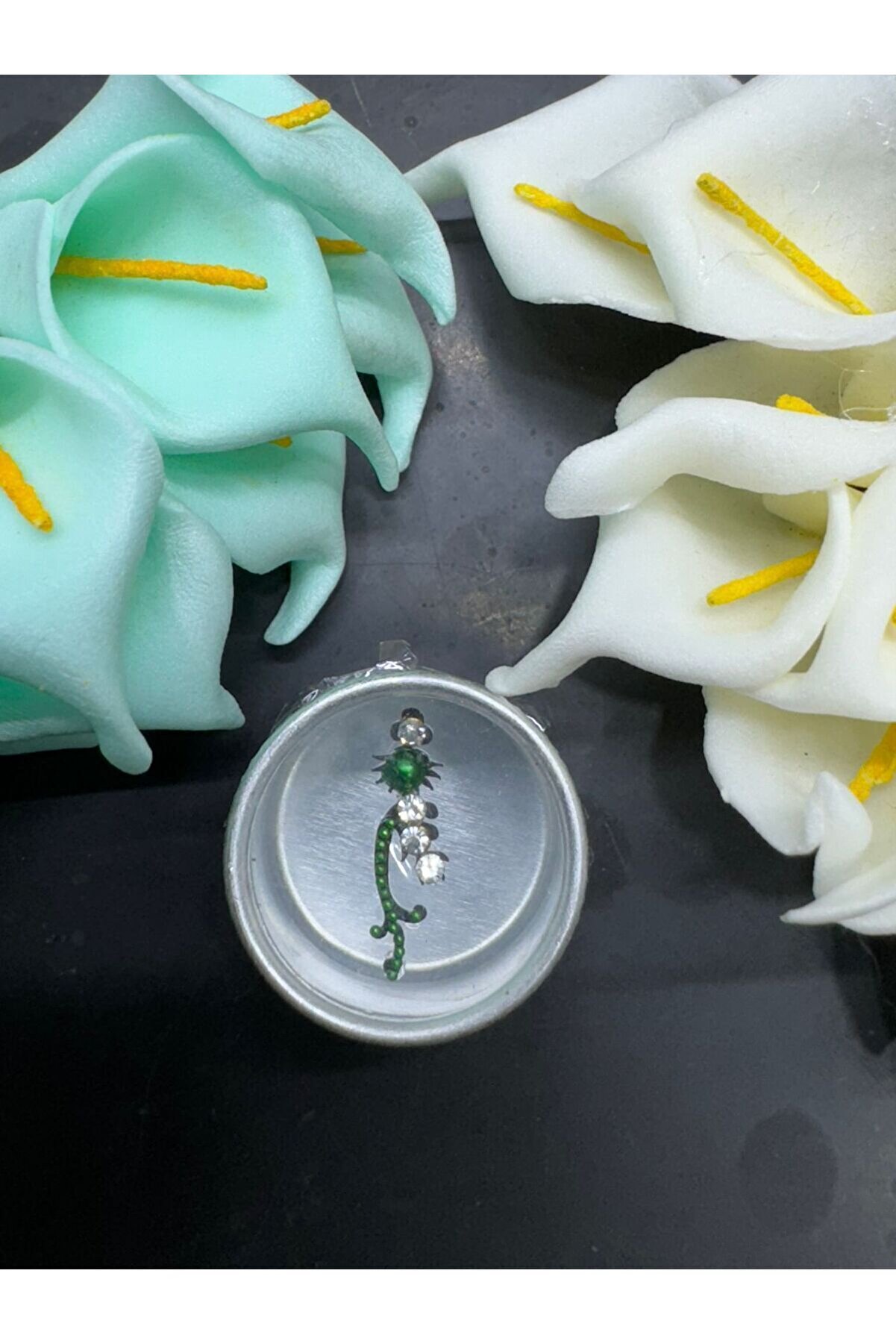 Ai̇rbrush Tattoo Yüz Taşı Face Gems Yapışkan Burun Parmak Hızma Model35