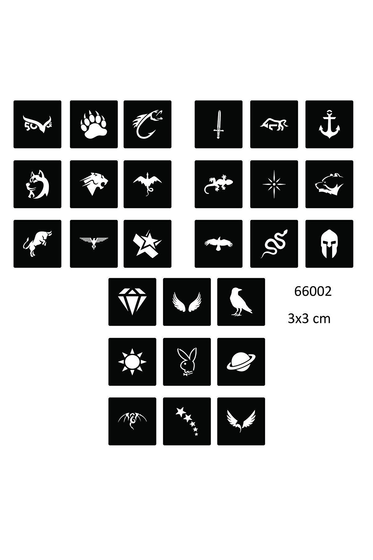 Ai̇rbrush Tattoo Mega Geçi̇ci̇ Dövme Paketi̇ 6 Tüp Kına Ve Resi̇mdeki̇ Tüm Desenler Kampanya Paketi̇